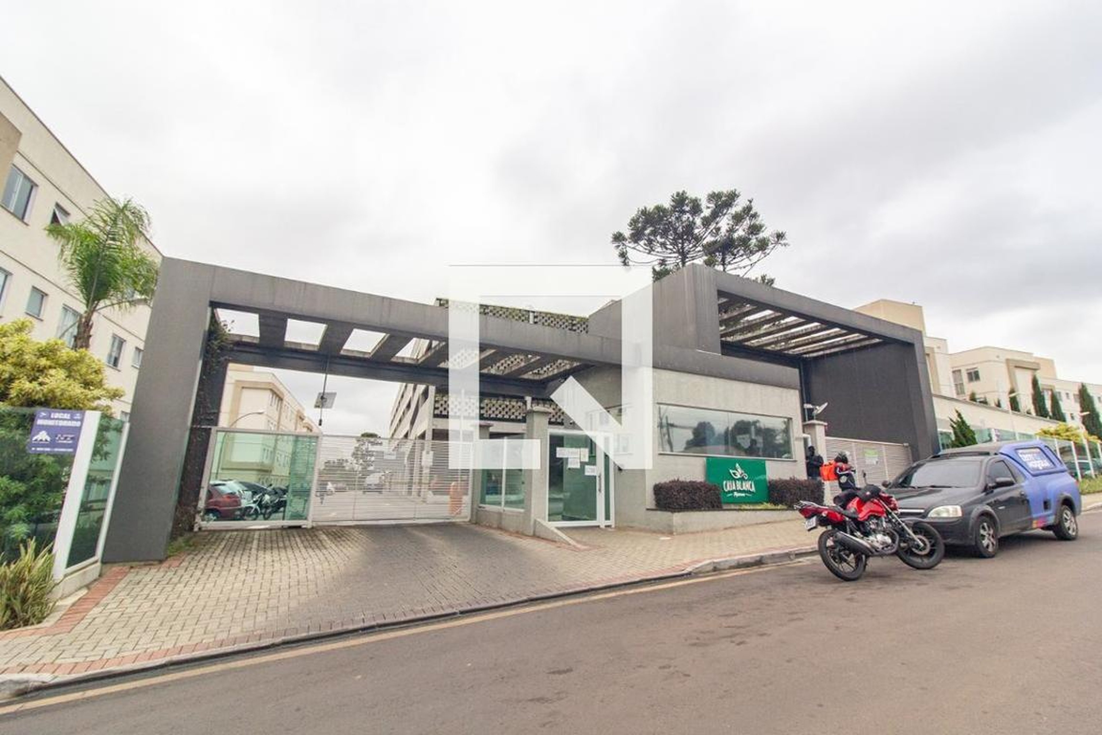 Fachada do Condominio Residencial Reserva Casa Blanca