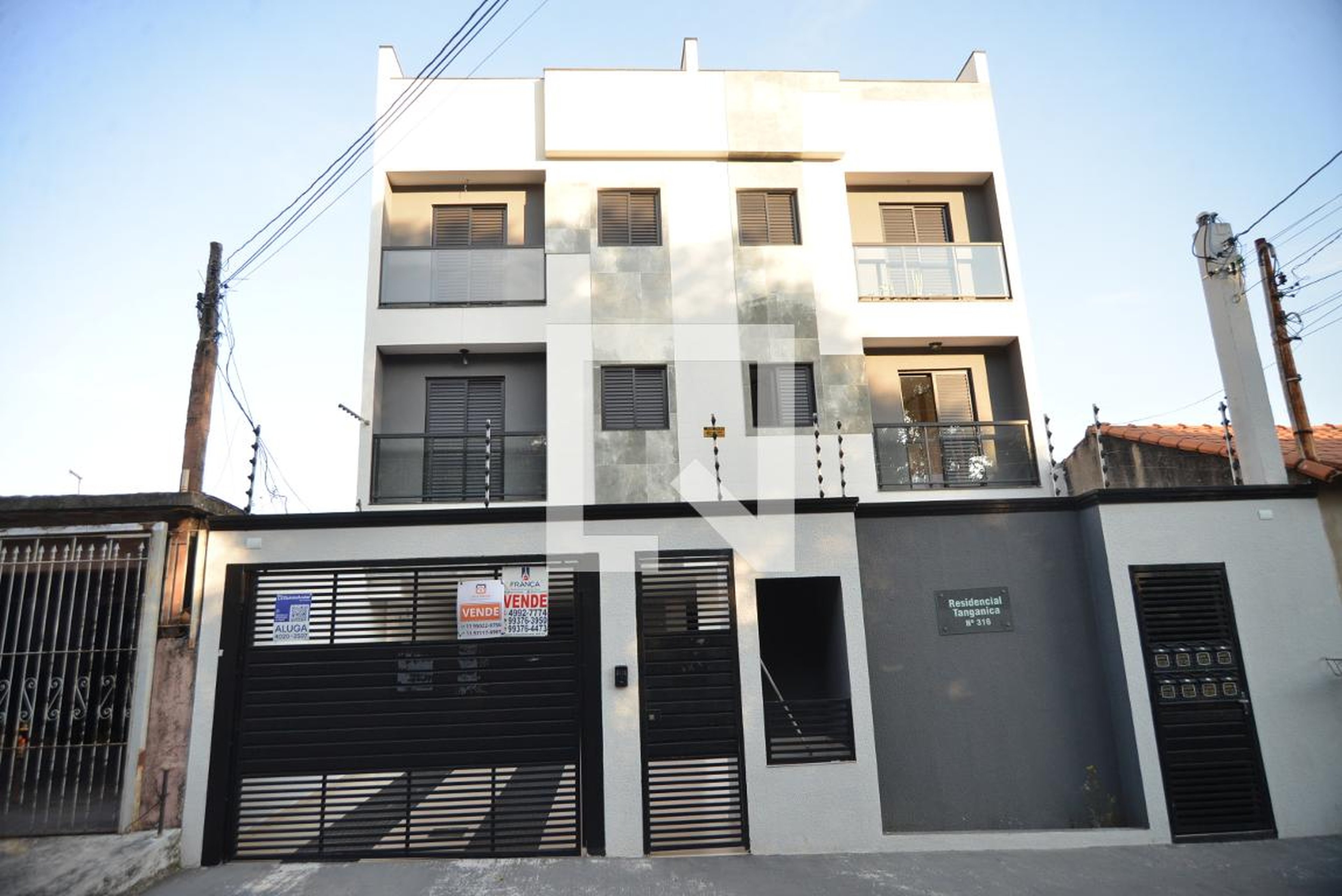 Fachada do Prédio Residencial Tanganica