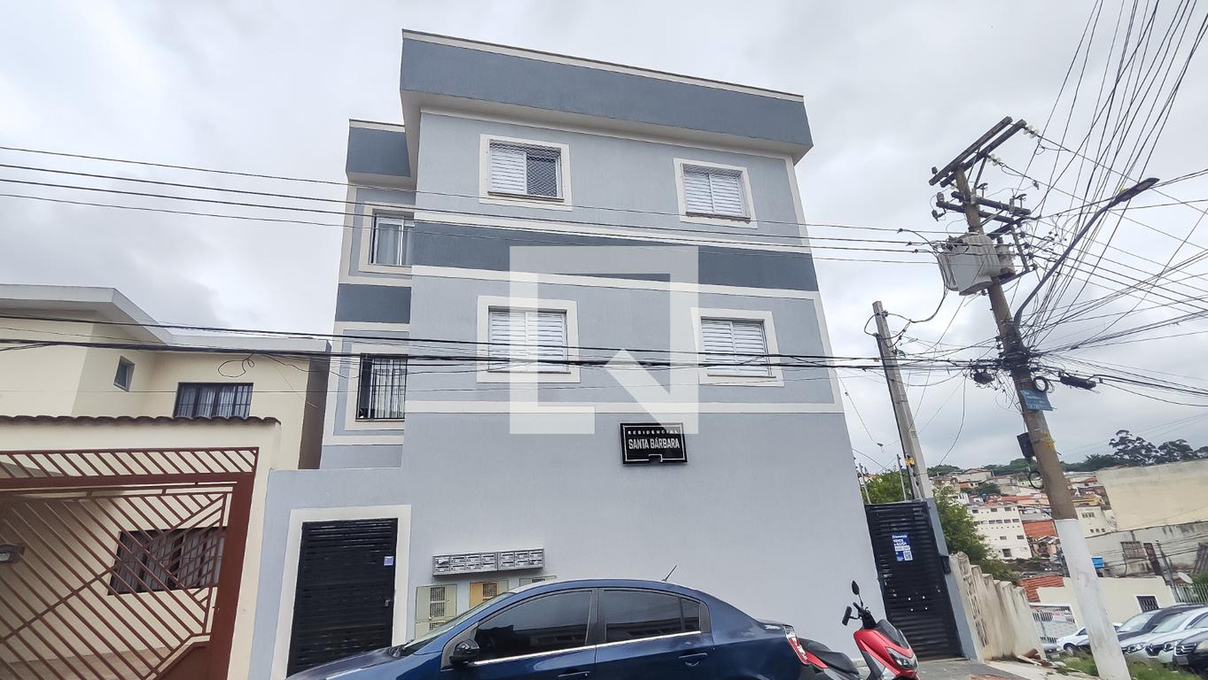 Fachada do Prédio Condomínio Santa Bárbara do Oeste