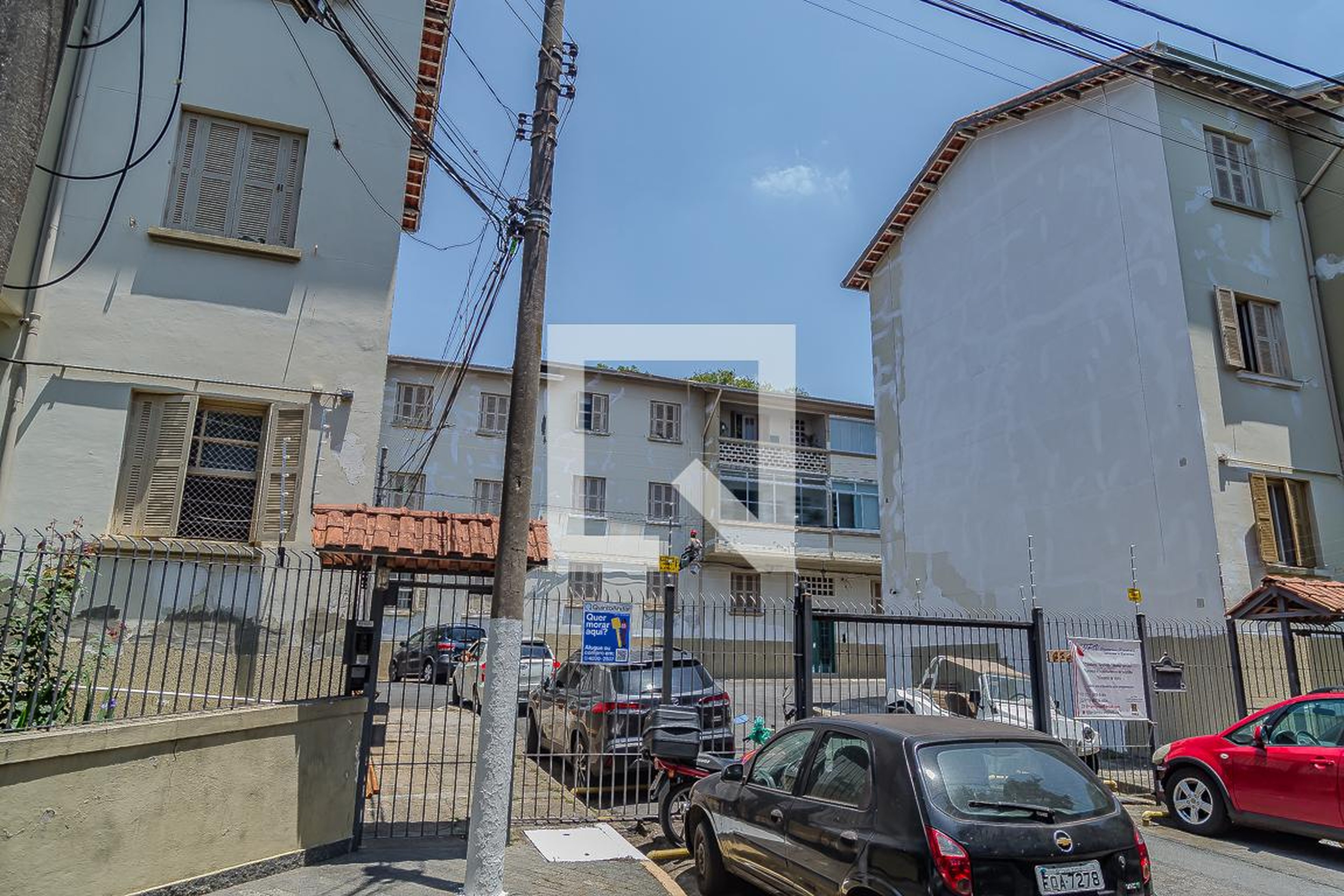 Fachada do Condomínio Condomínio Núcleo Residencial Indianópolis Sub Divisão A