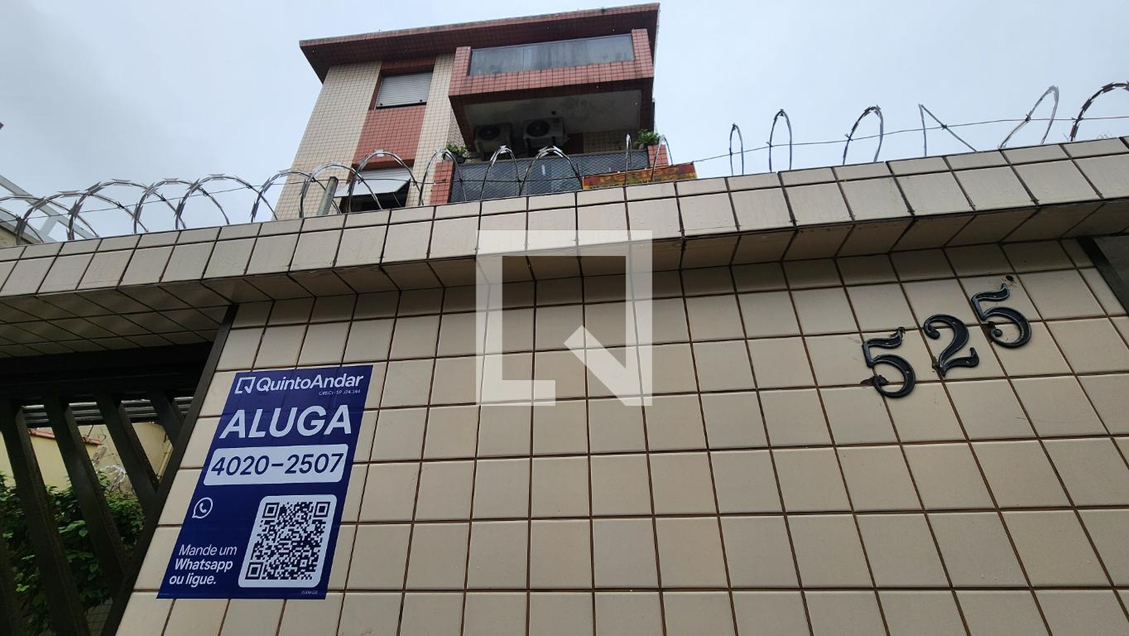 Fachada Condomínio em Avenida Afonso Pena, 525