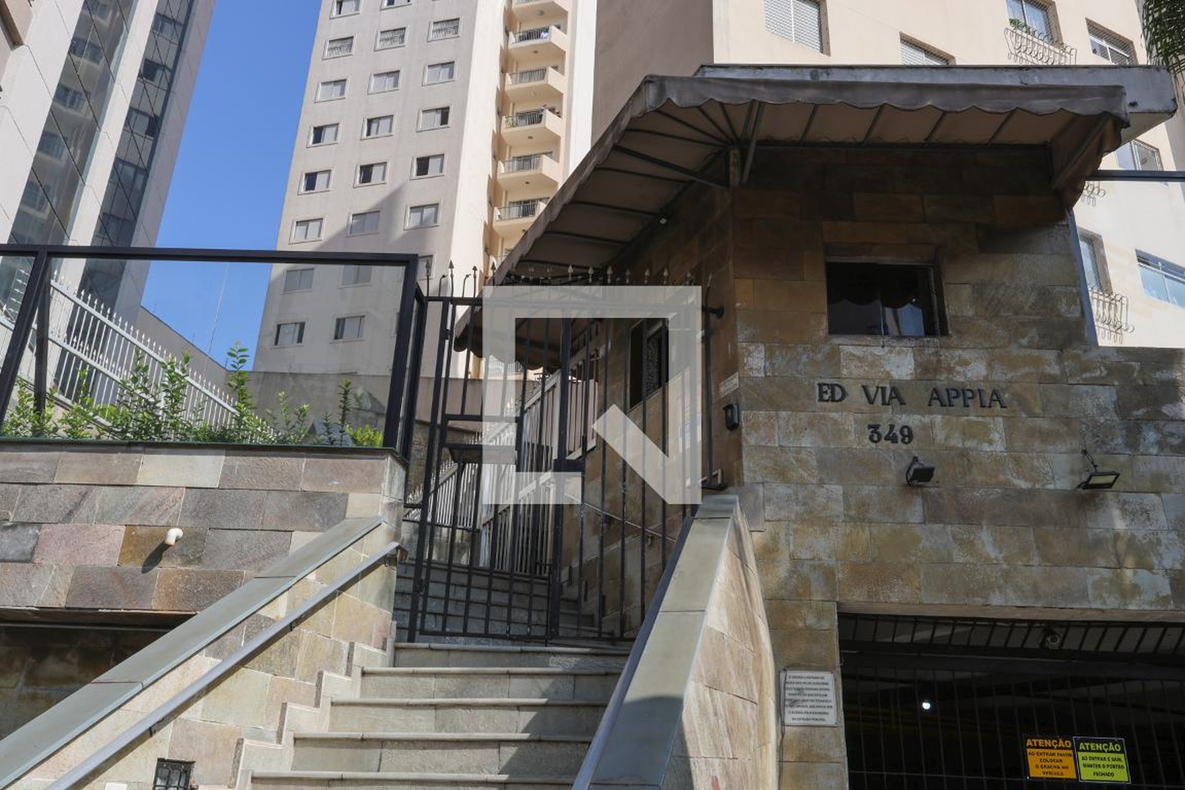 Fachada do condomínio Condomínio Via Appia