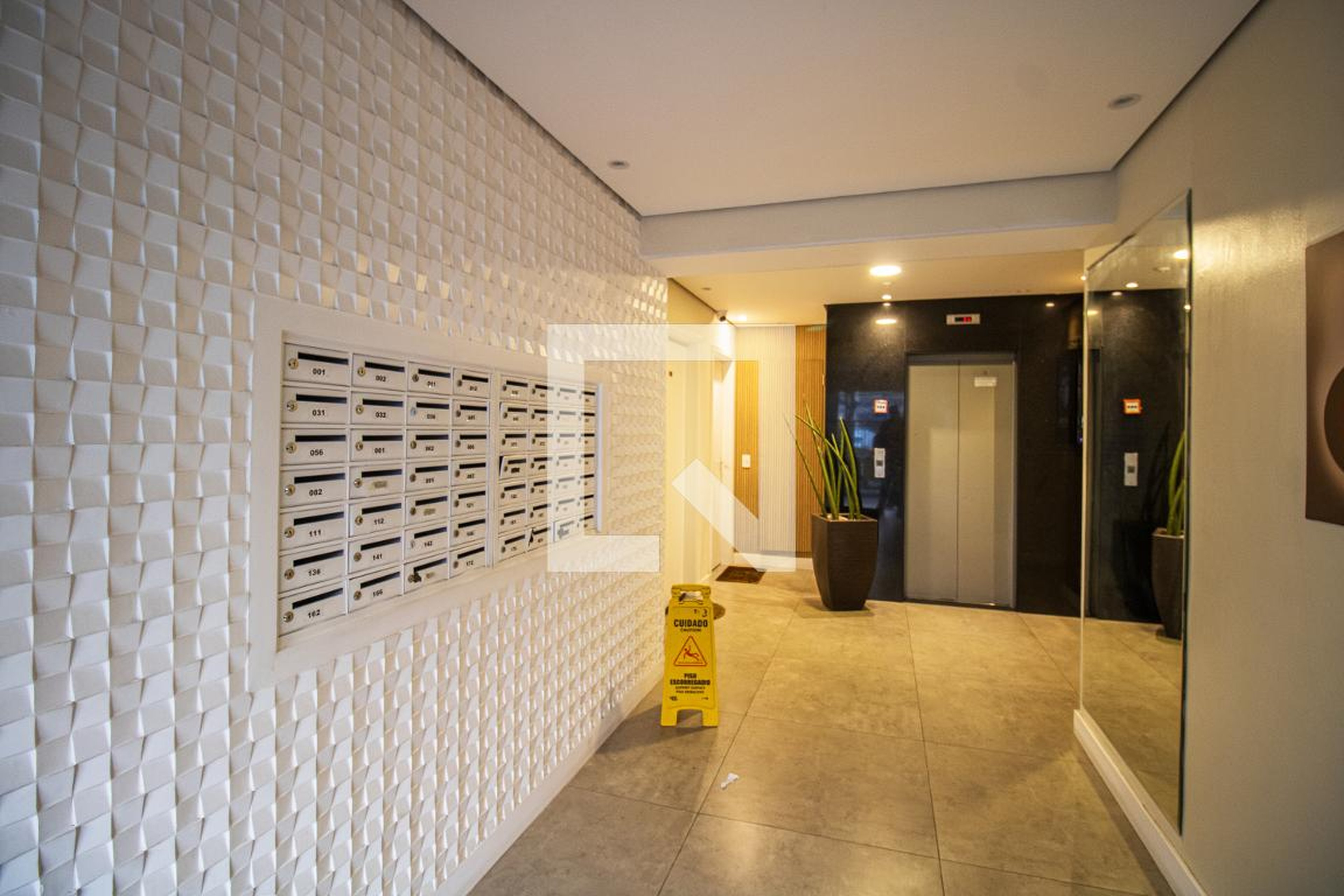 Hall social - Residencial Praça Américas