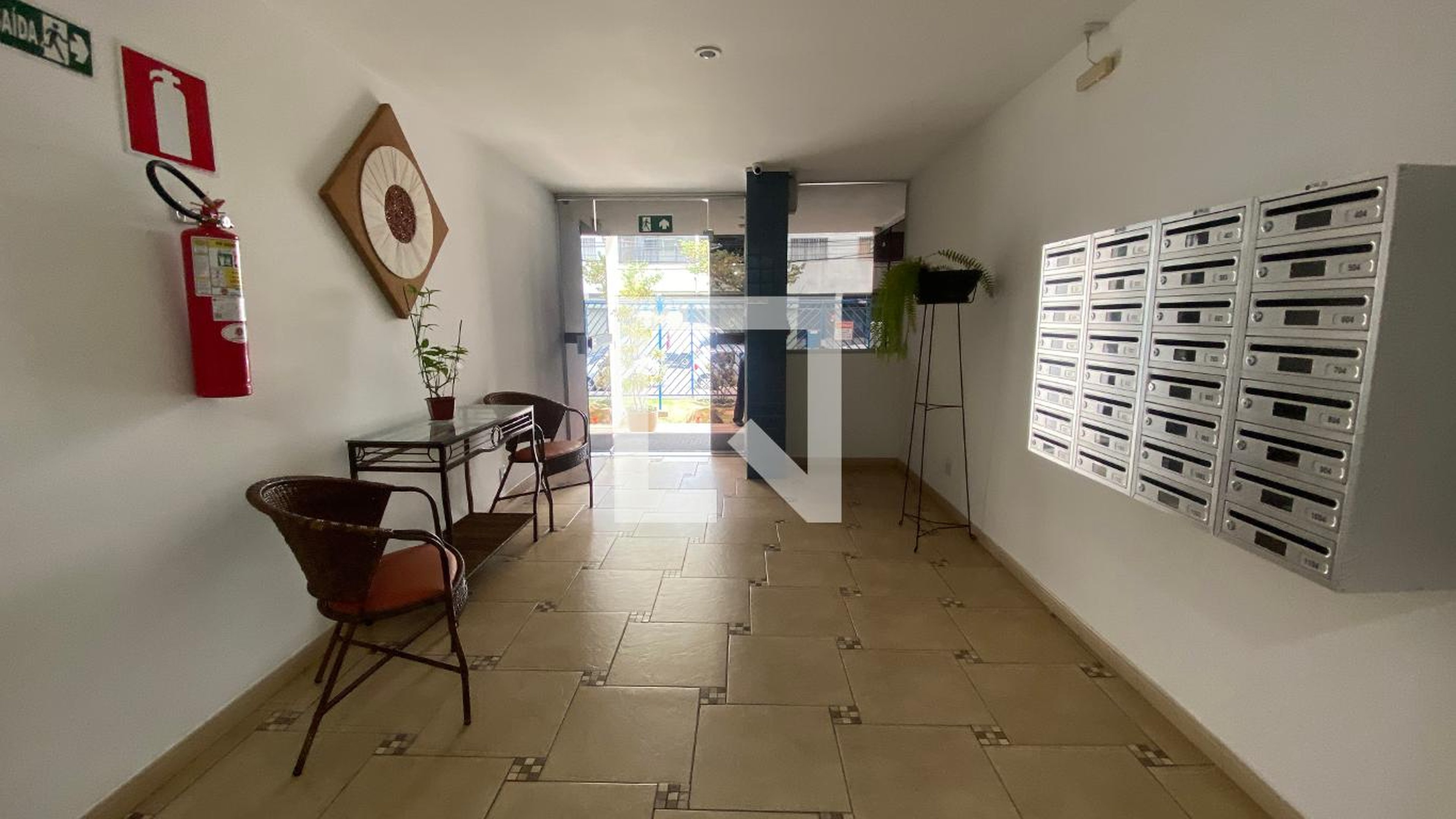 Hall social - Edifício C. A. Carneiro