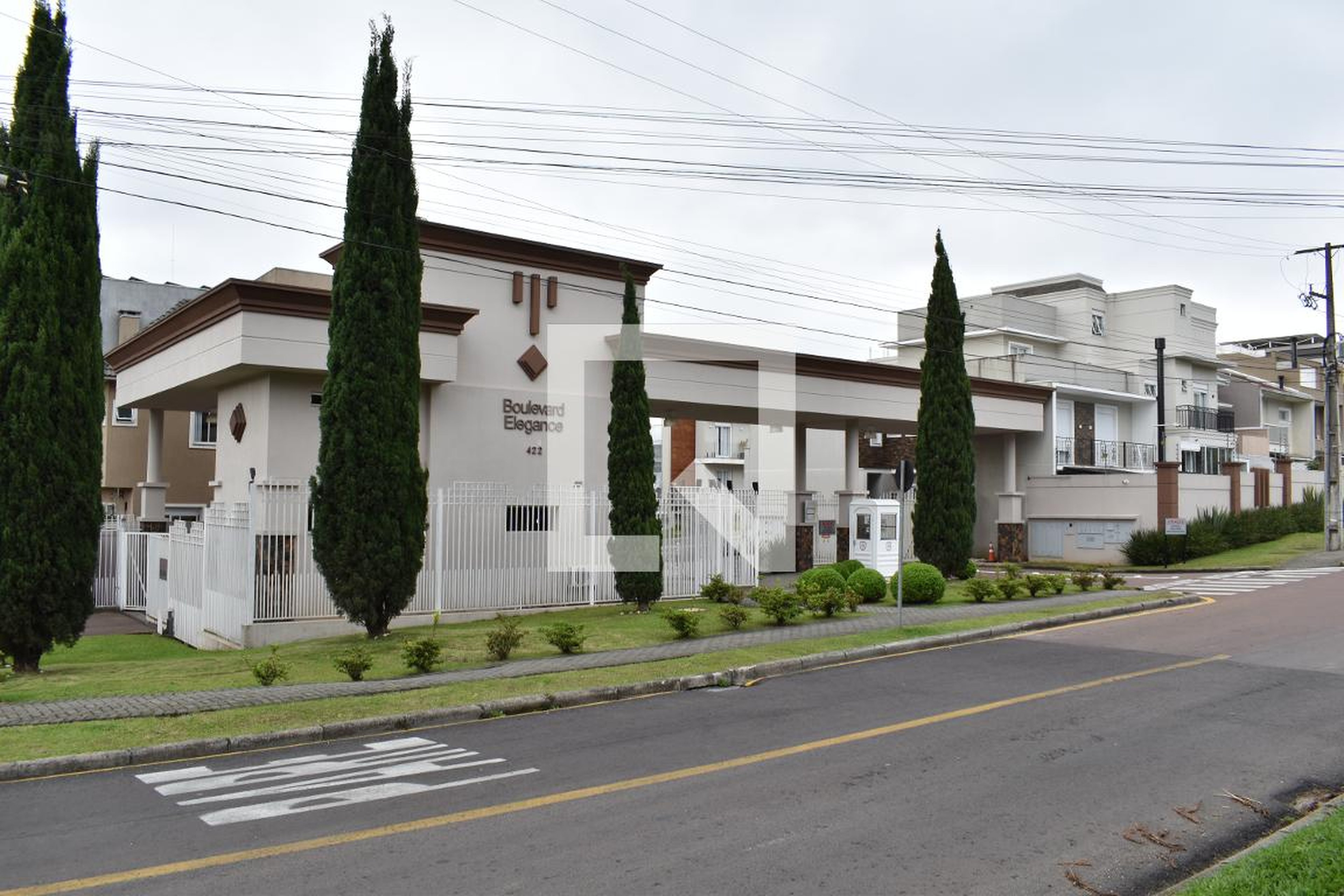 Fachada do condomínio Residencial Boulevard Elegance
