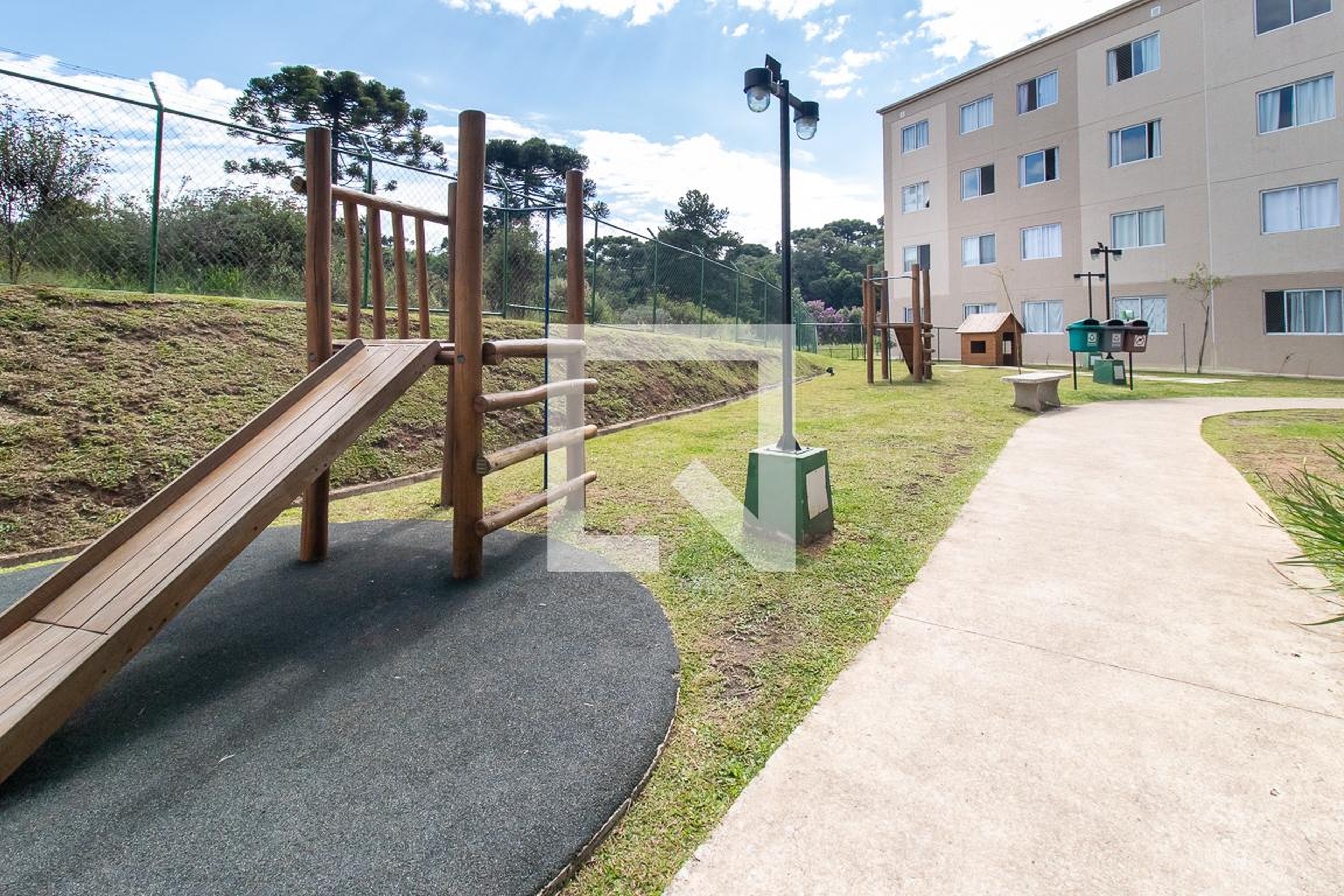 Área comum - Chácara Primavera  Tenda