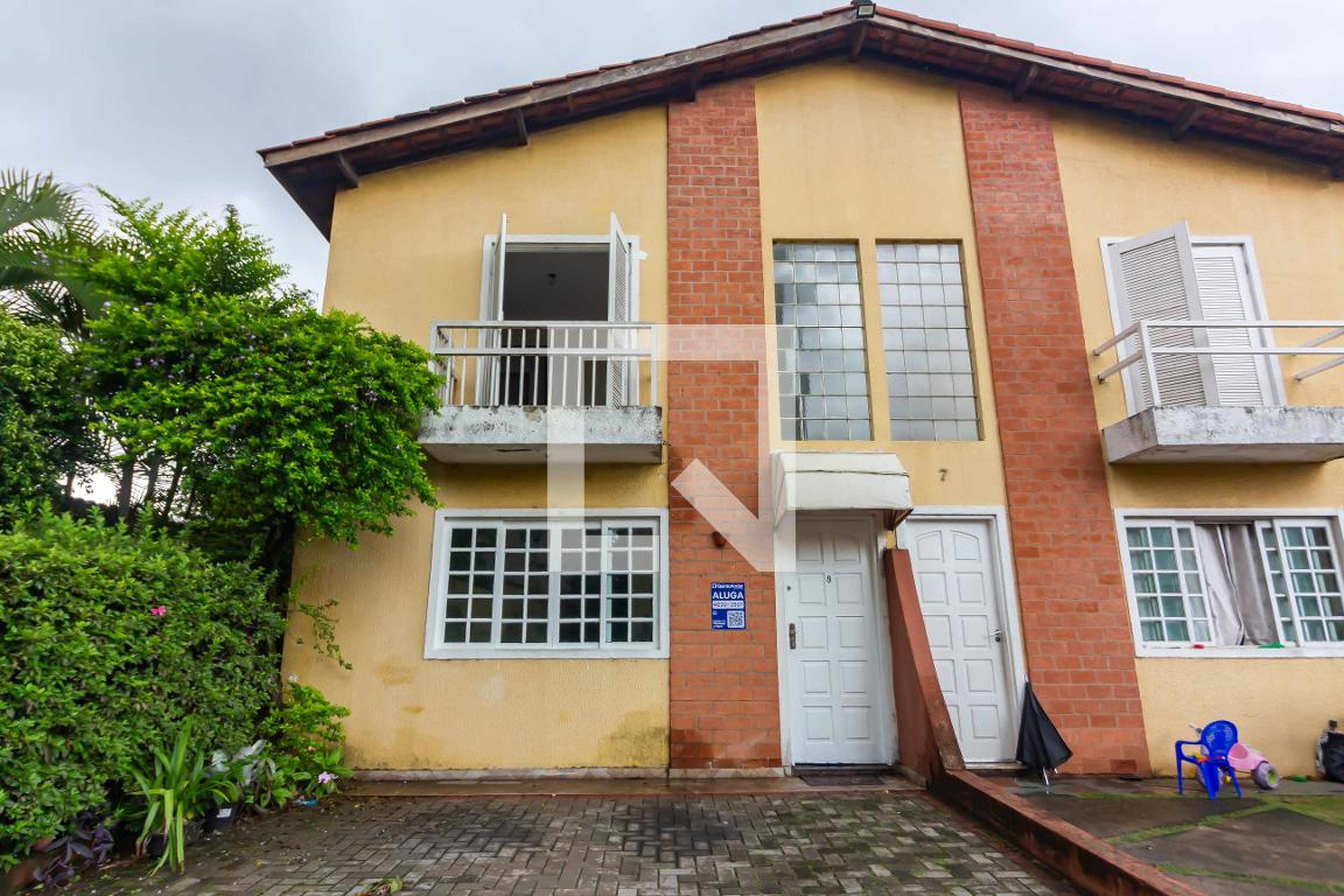 Fachada Condomínio em Estrada da Bela Vista, 1500