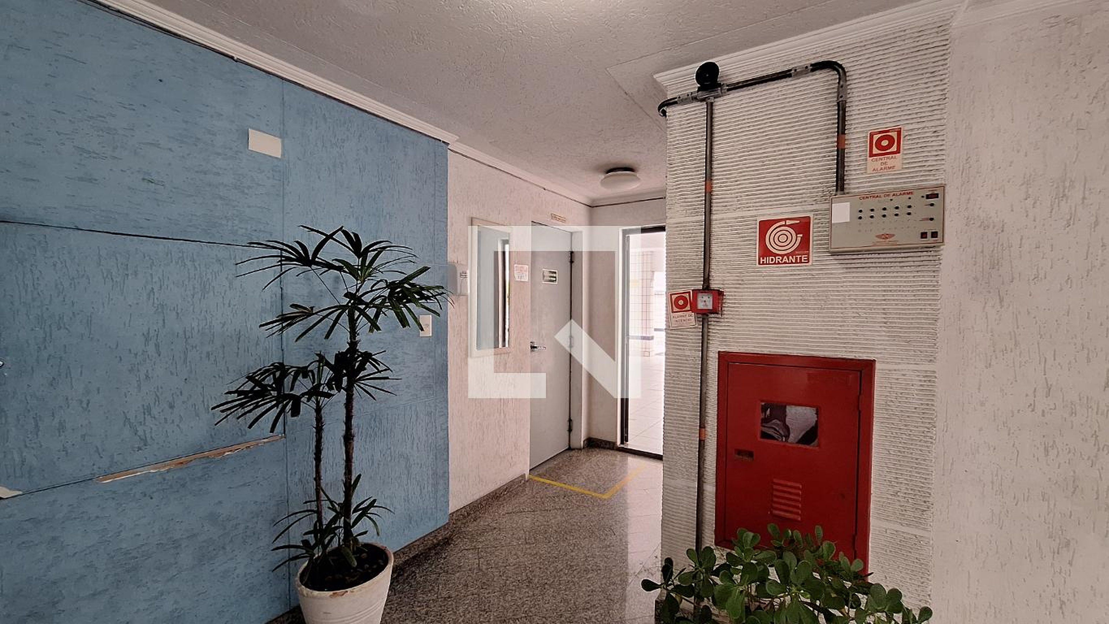 Hall de entrada - Água Marinha