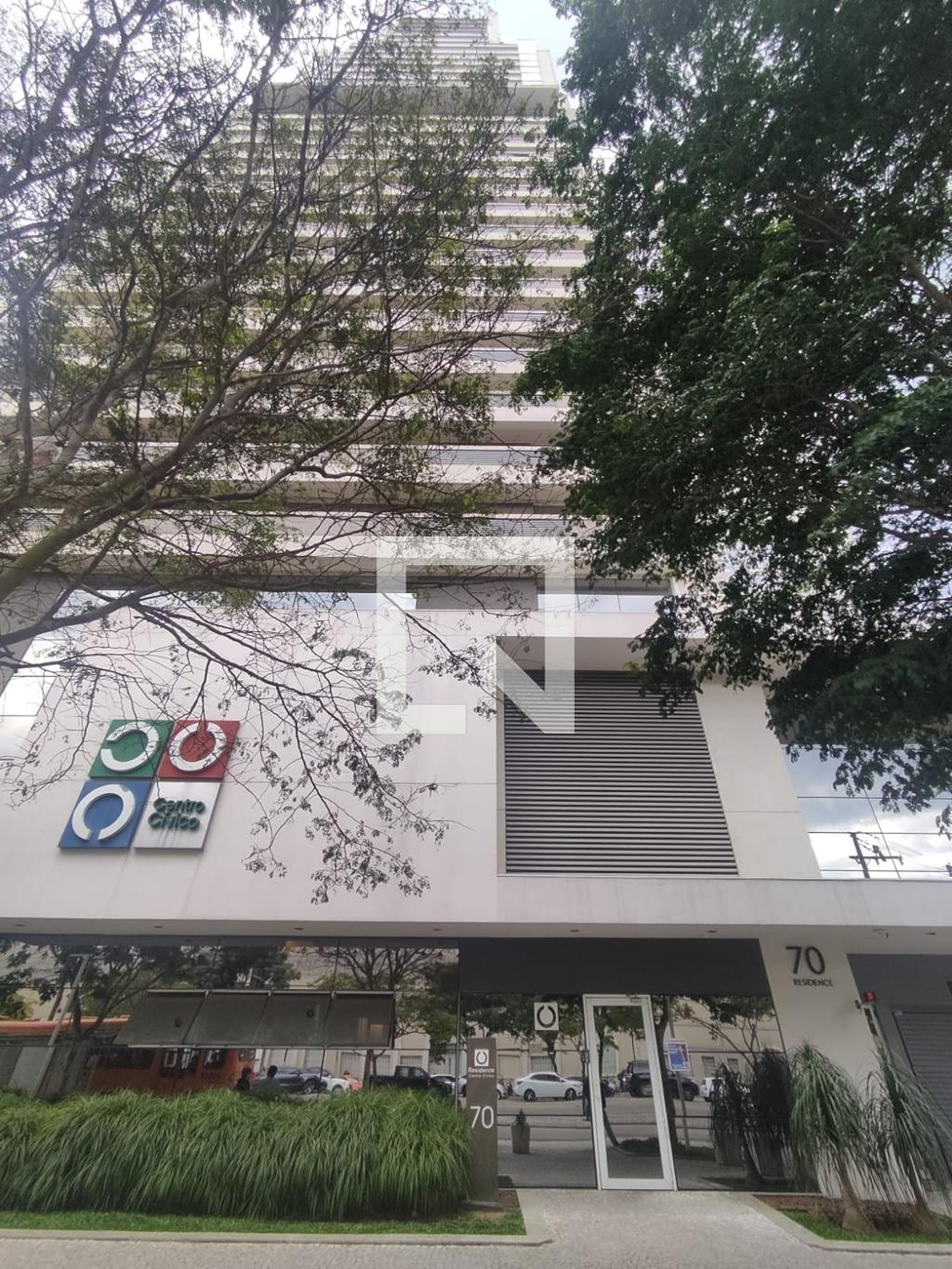 Fachada do condomínio Condomínio Residência Centro Cívico