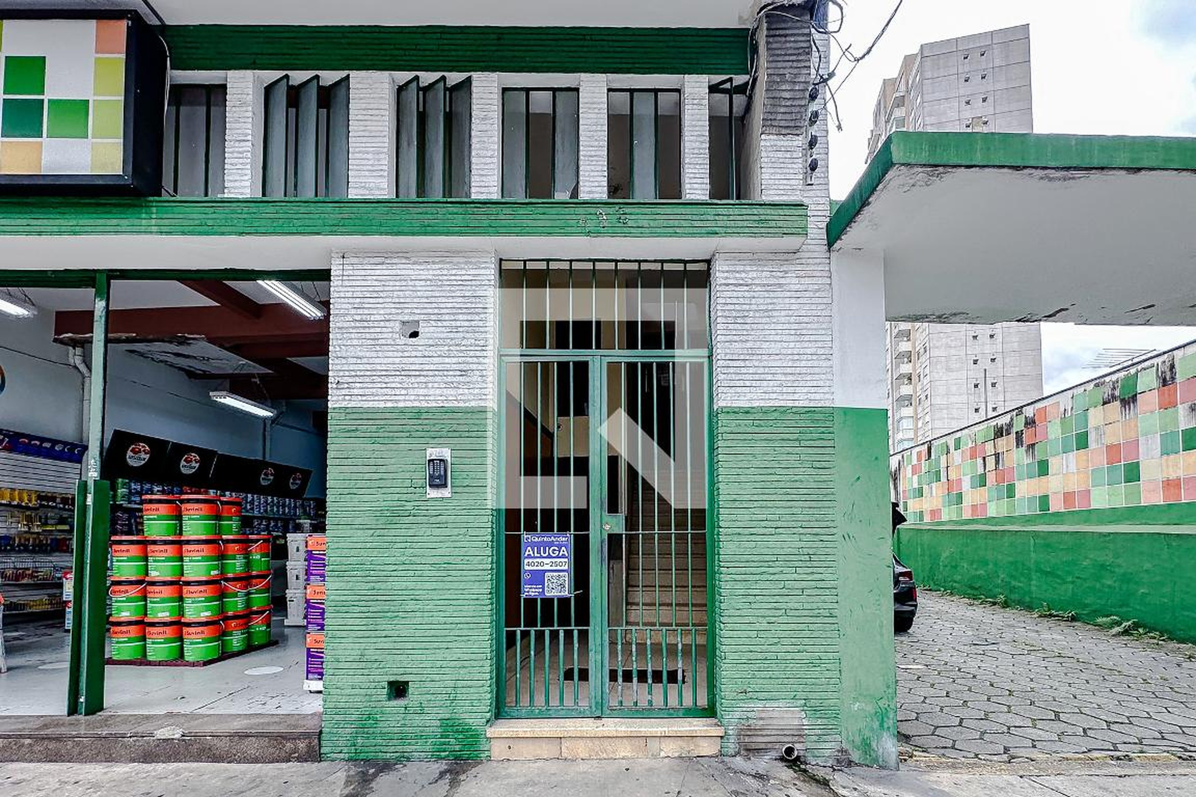 Fachada Condomínio em Rua Luís Gama, 796