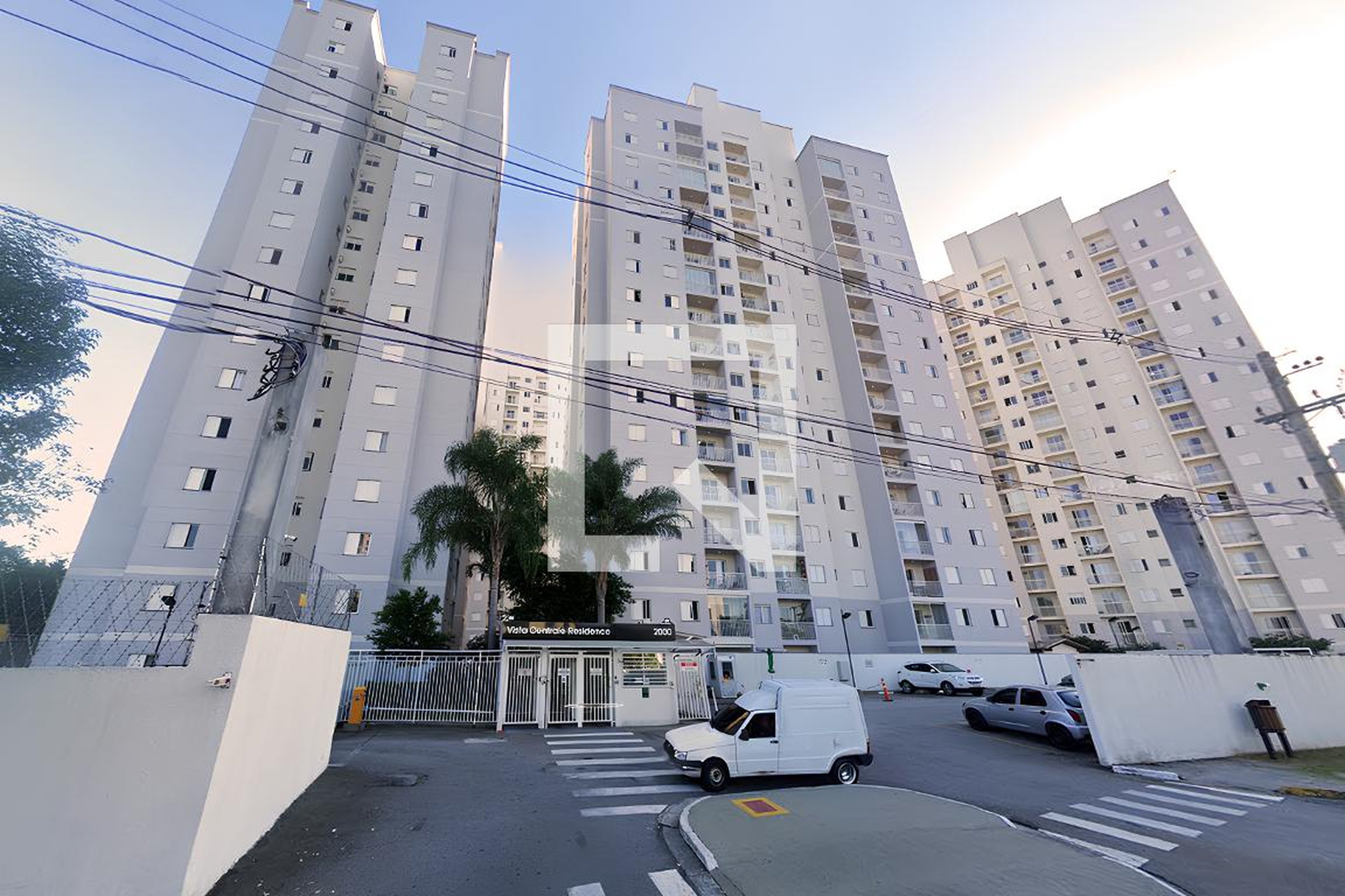 Fachada do Condomínio Condomínio Vista Centrale