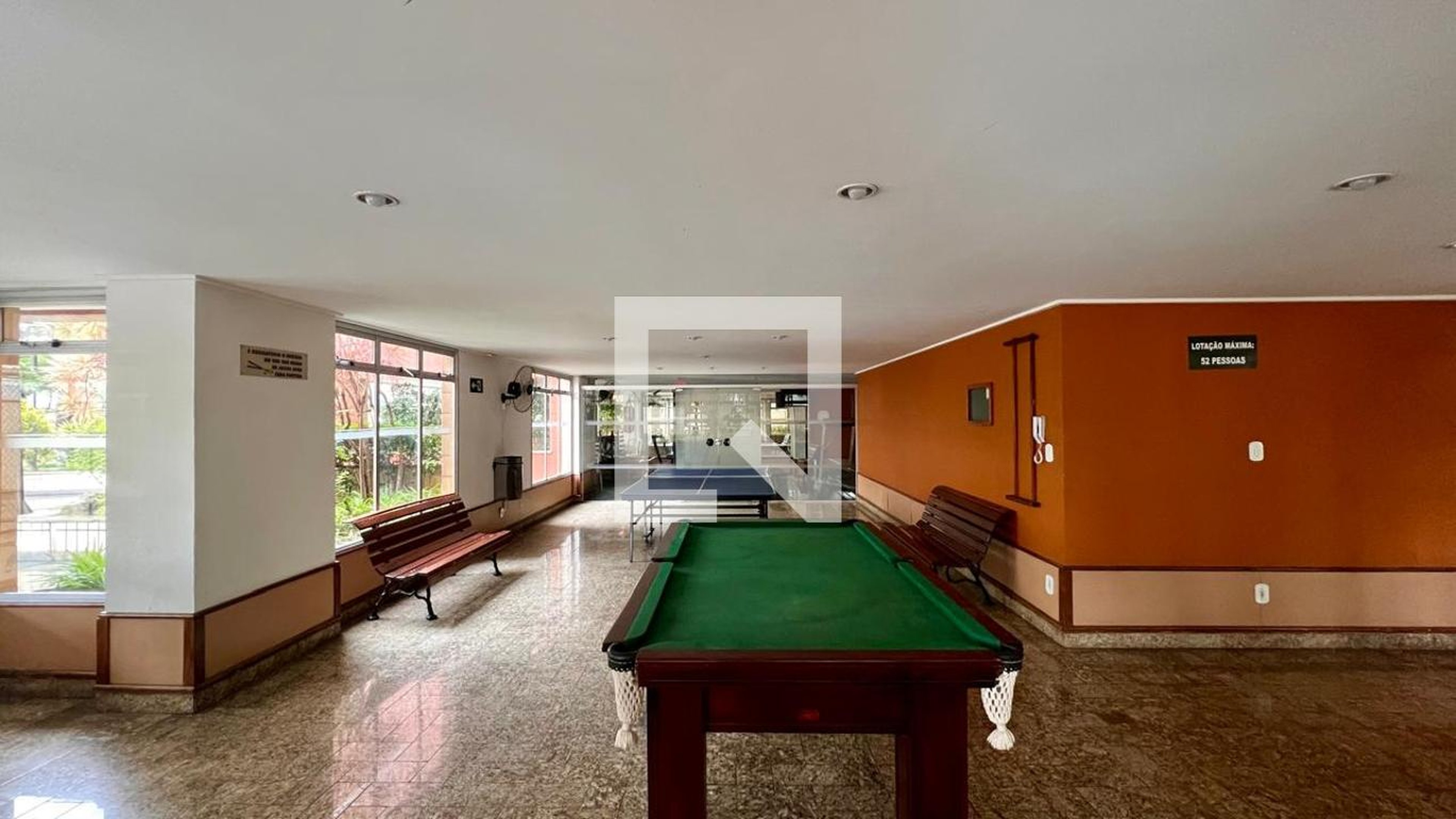 Salão de jogos - Jardim Tropical