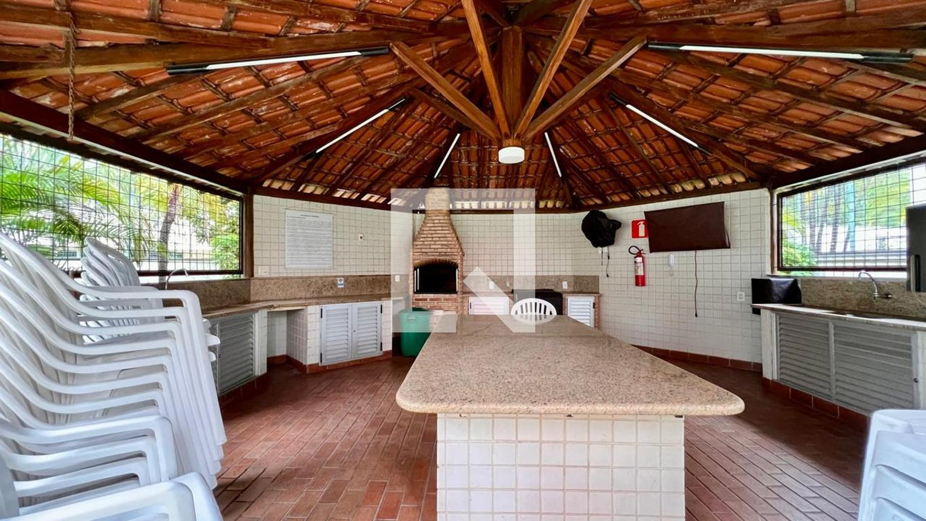 Espaço Gourmet - Jardim Tropical