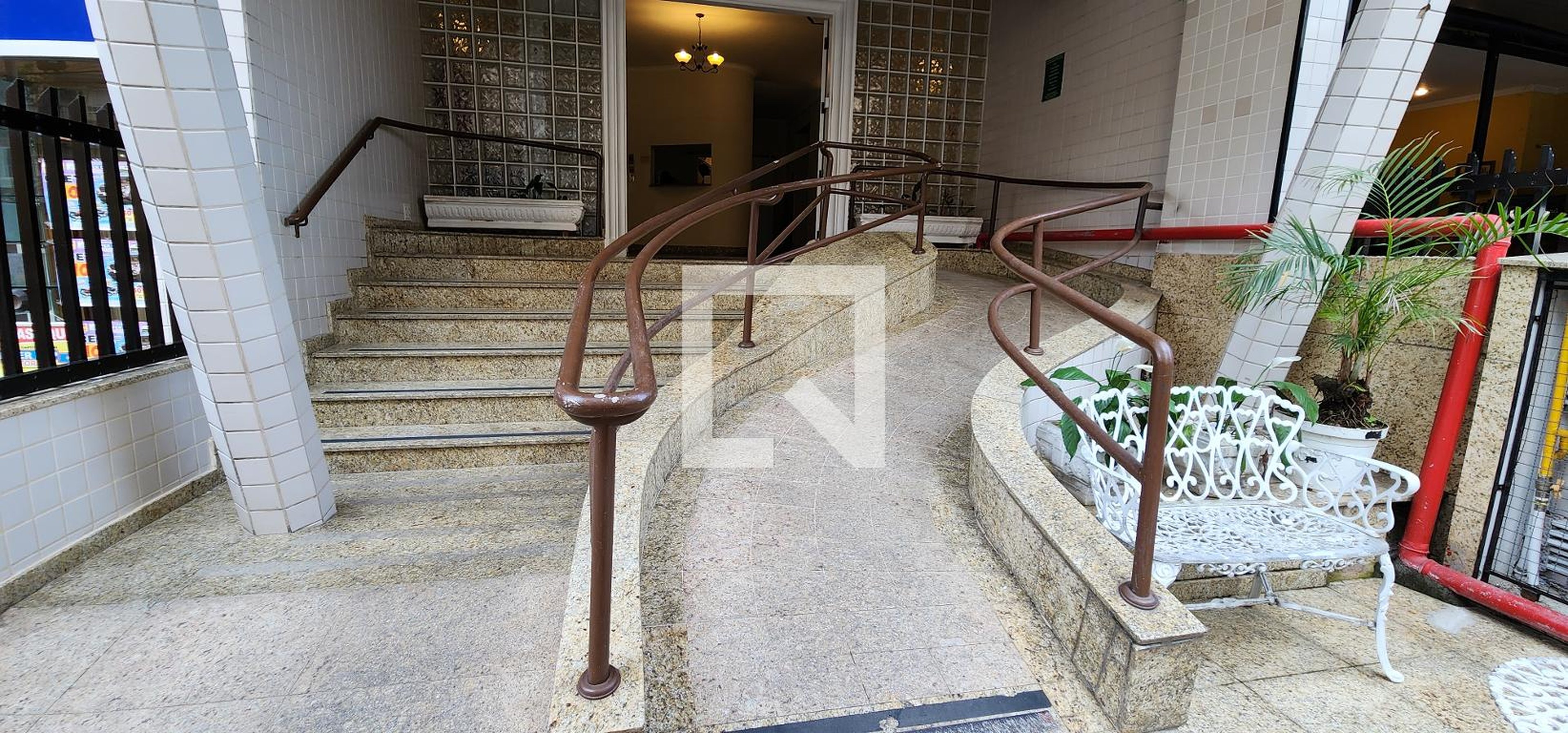 Hall de entrada - Edifício Caiçara