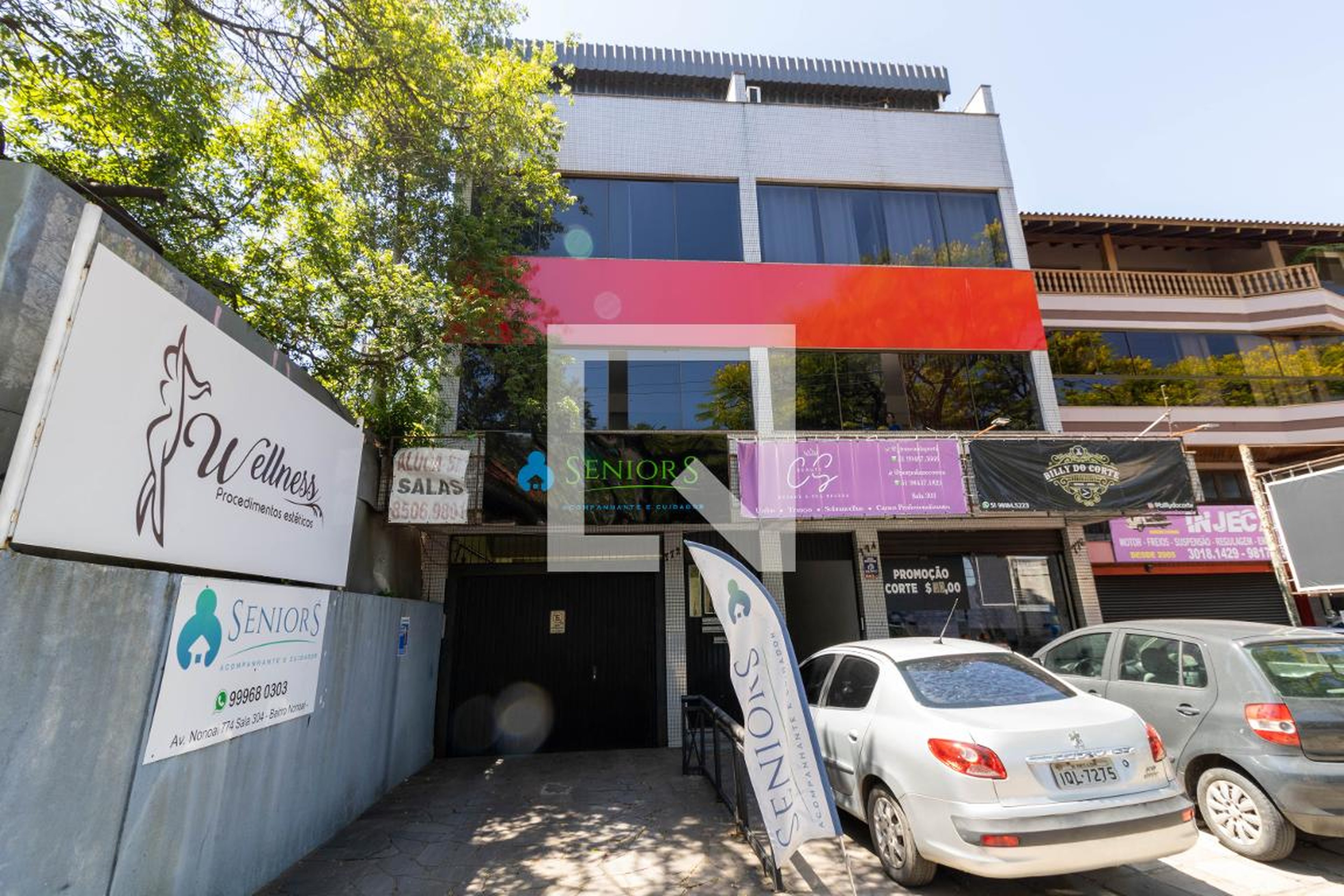 Fachada Condomínio em Avenida Nonoai, 772