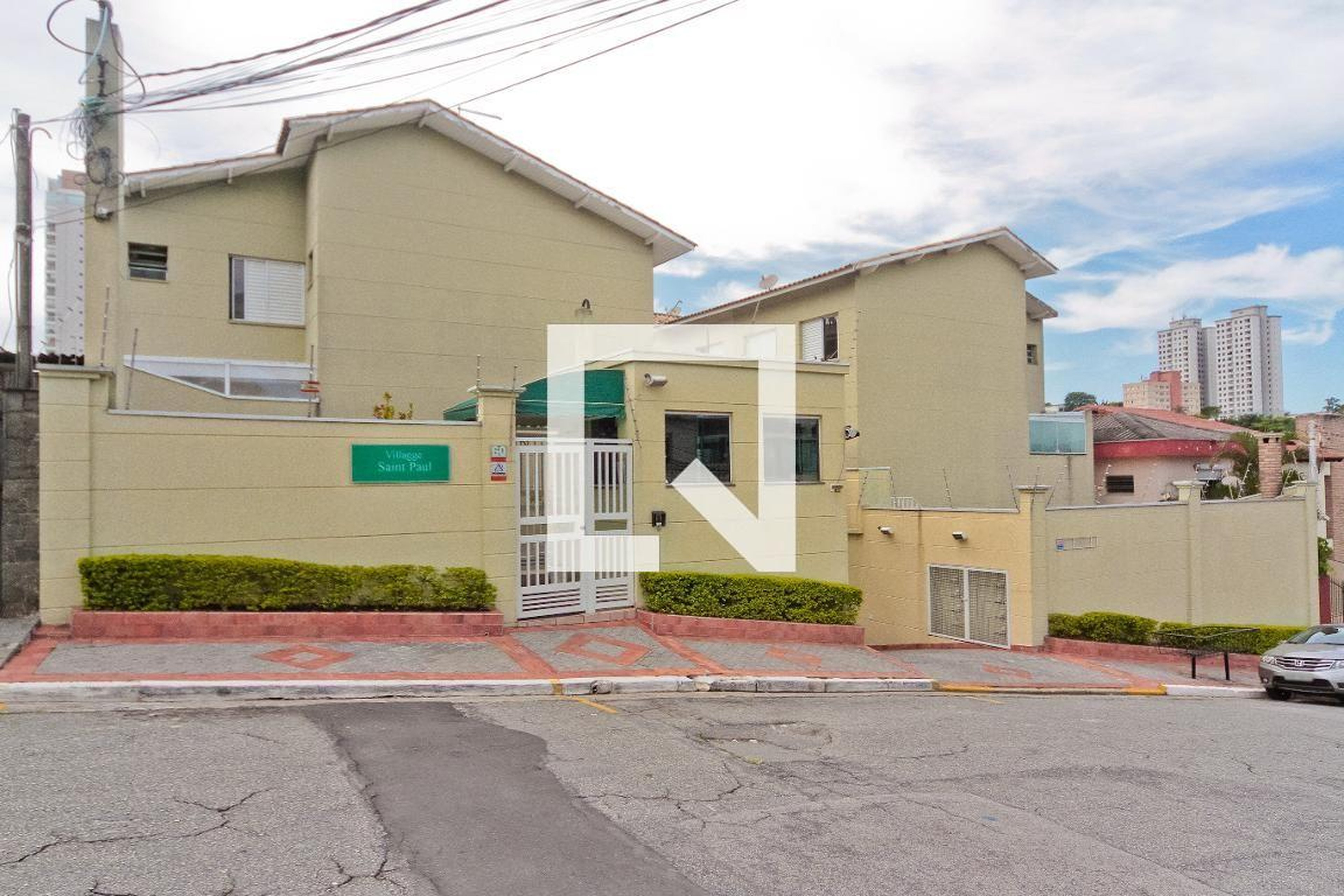 Fachada Condomínio Conjunto Residencial Villagge Saint Paul