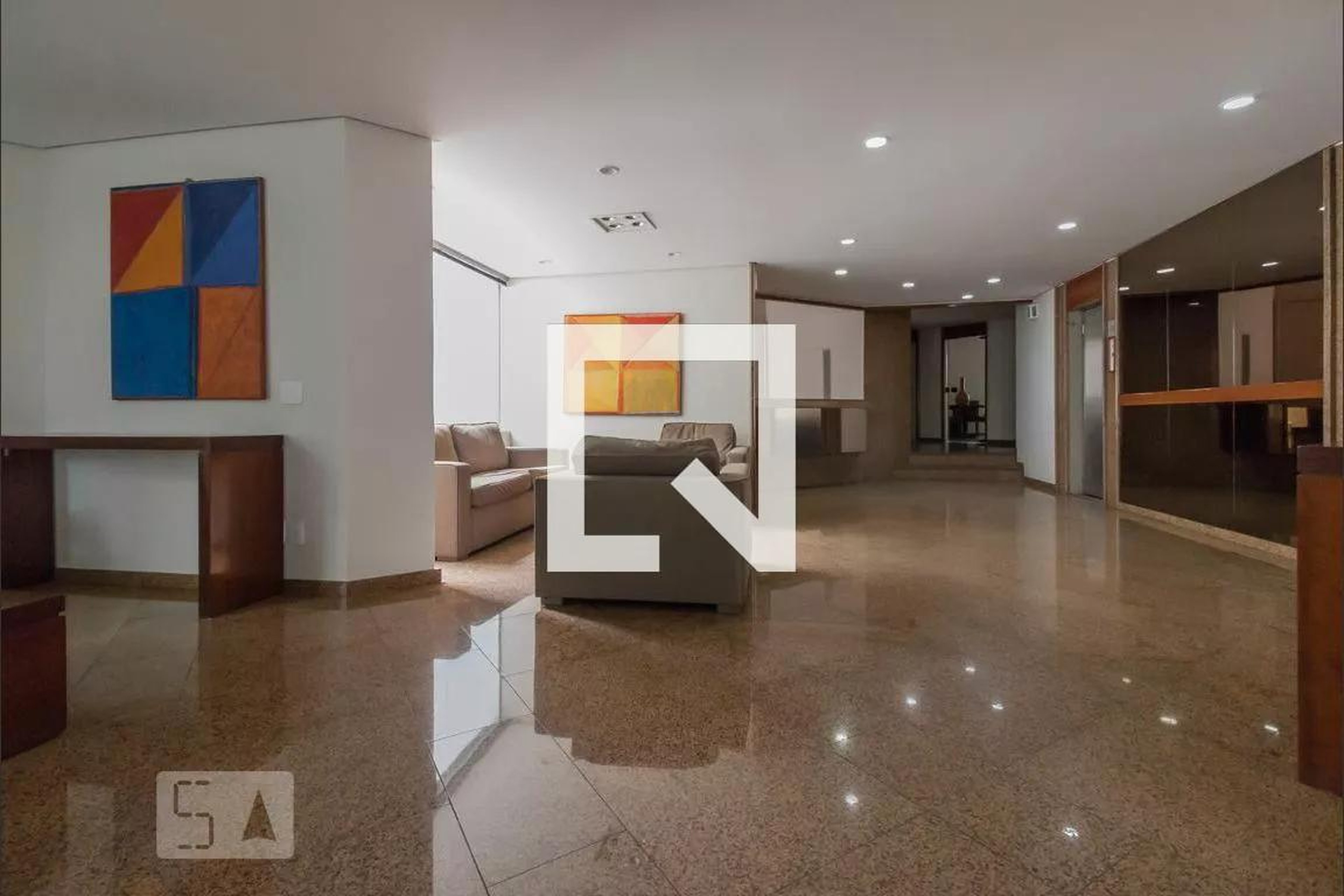 Hall de Entrada - Edifício Rive Gauche Residence