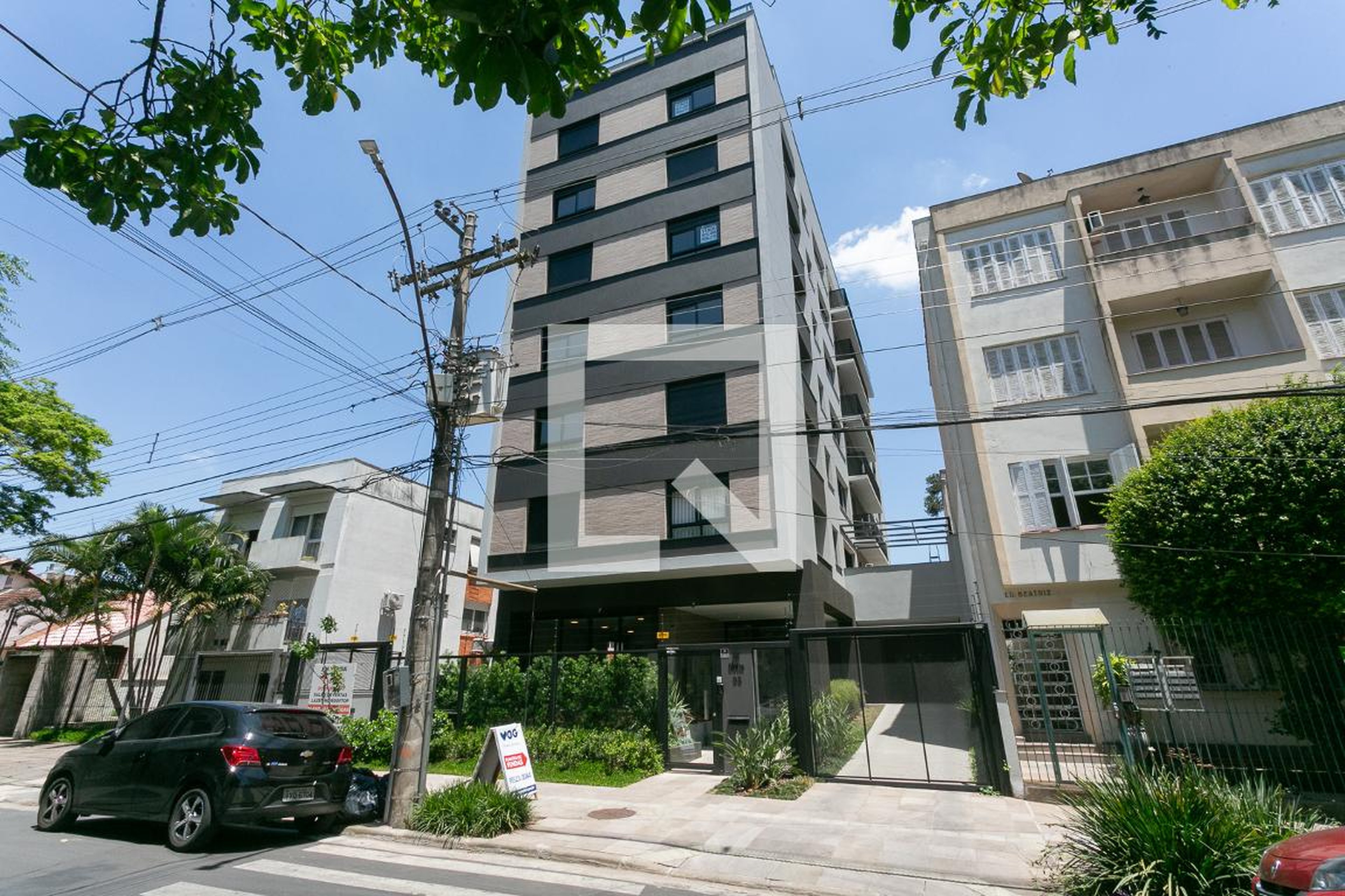 Fachada do prédio Residencial Giotto