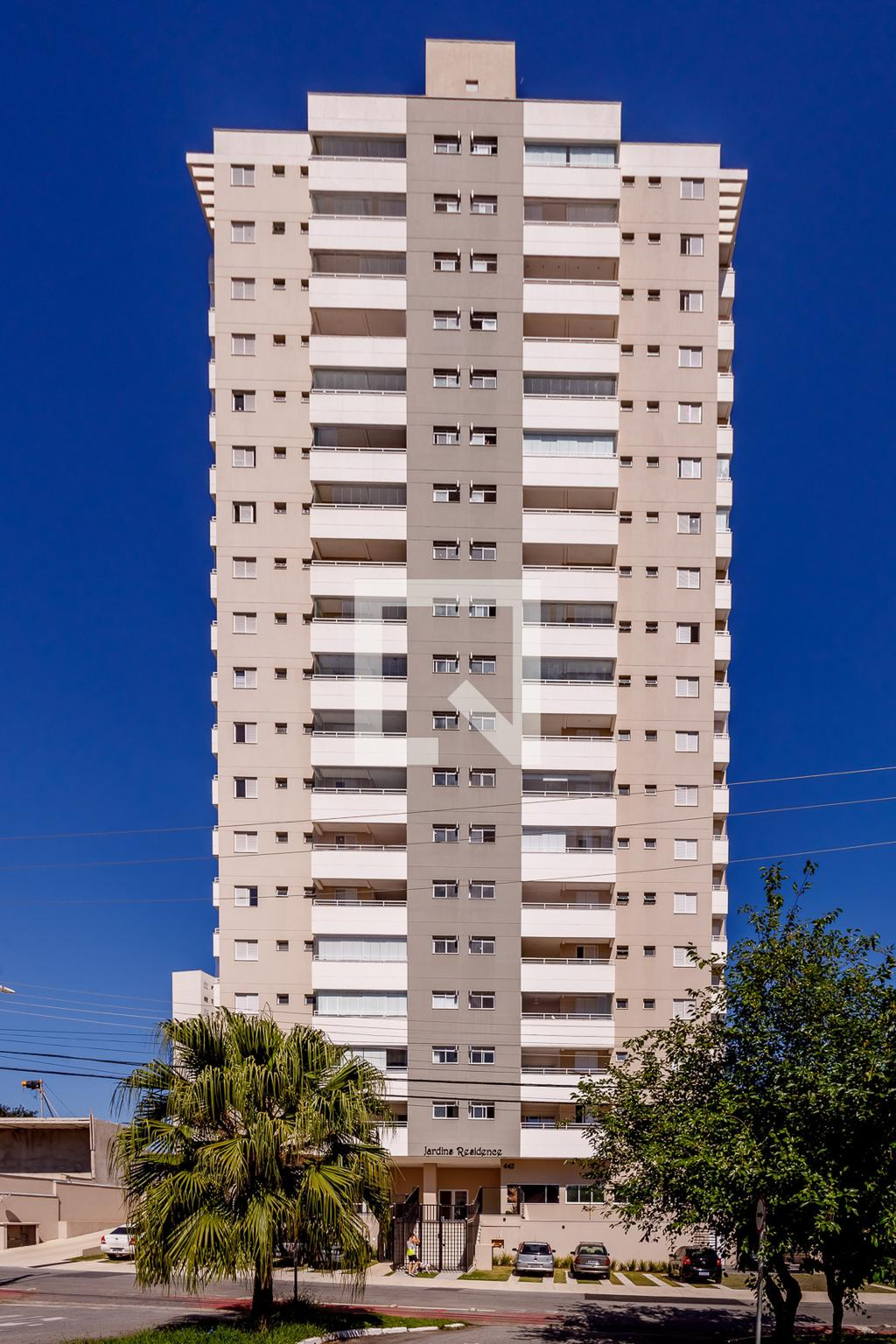 Fachada do Prédio Condomínio Jardins Residence