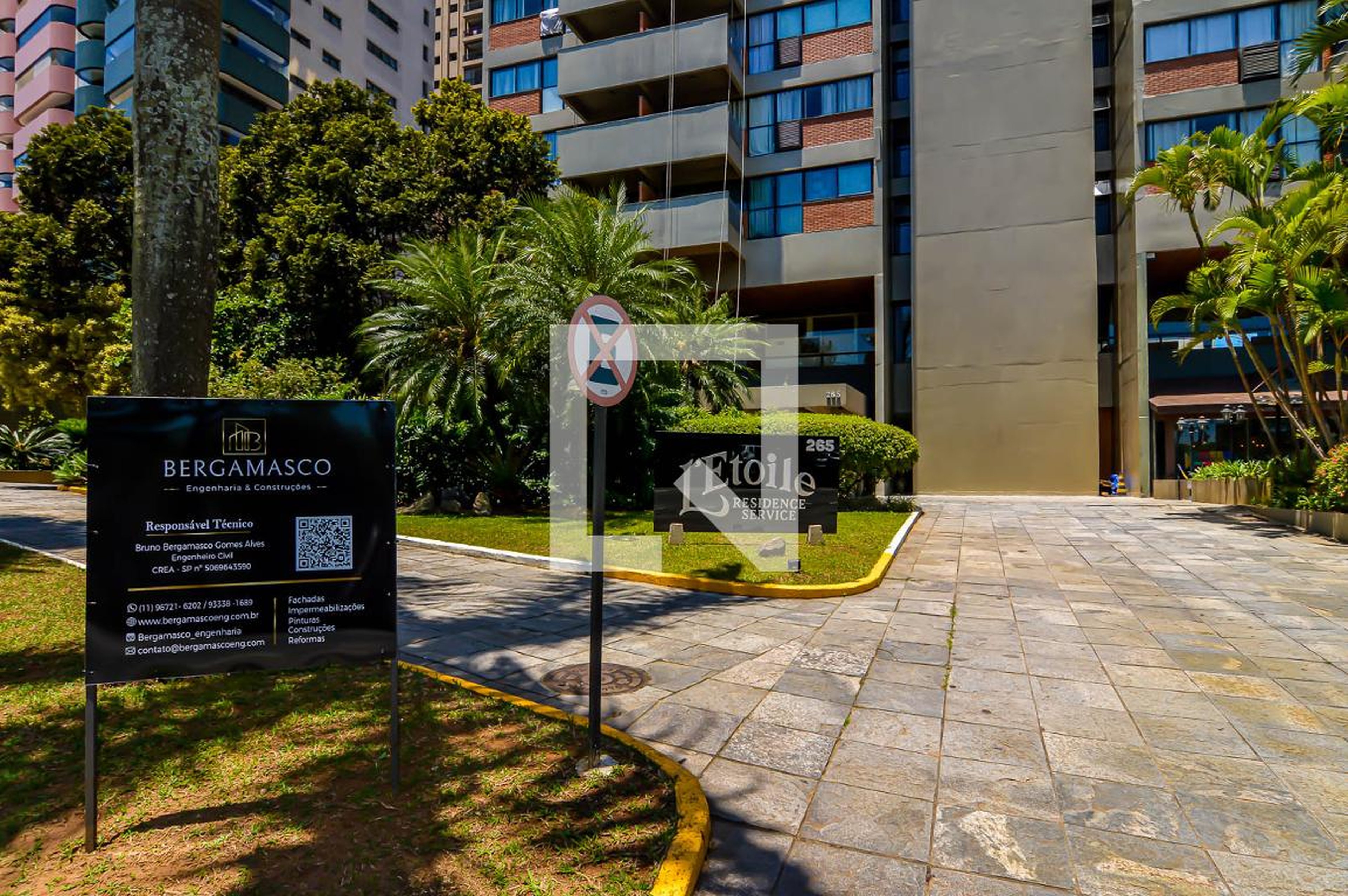 Fachada do Prédio Condomínio Letoile