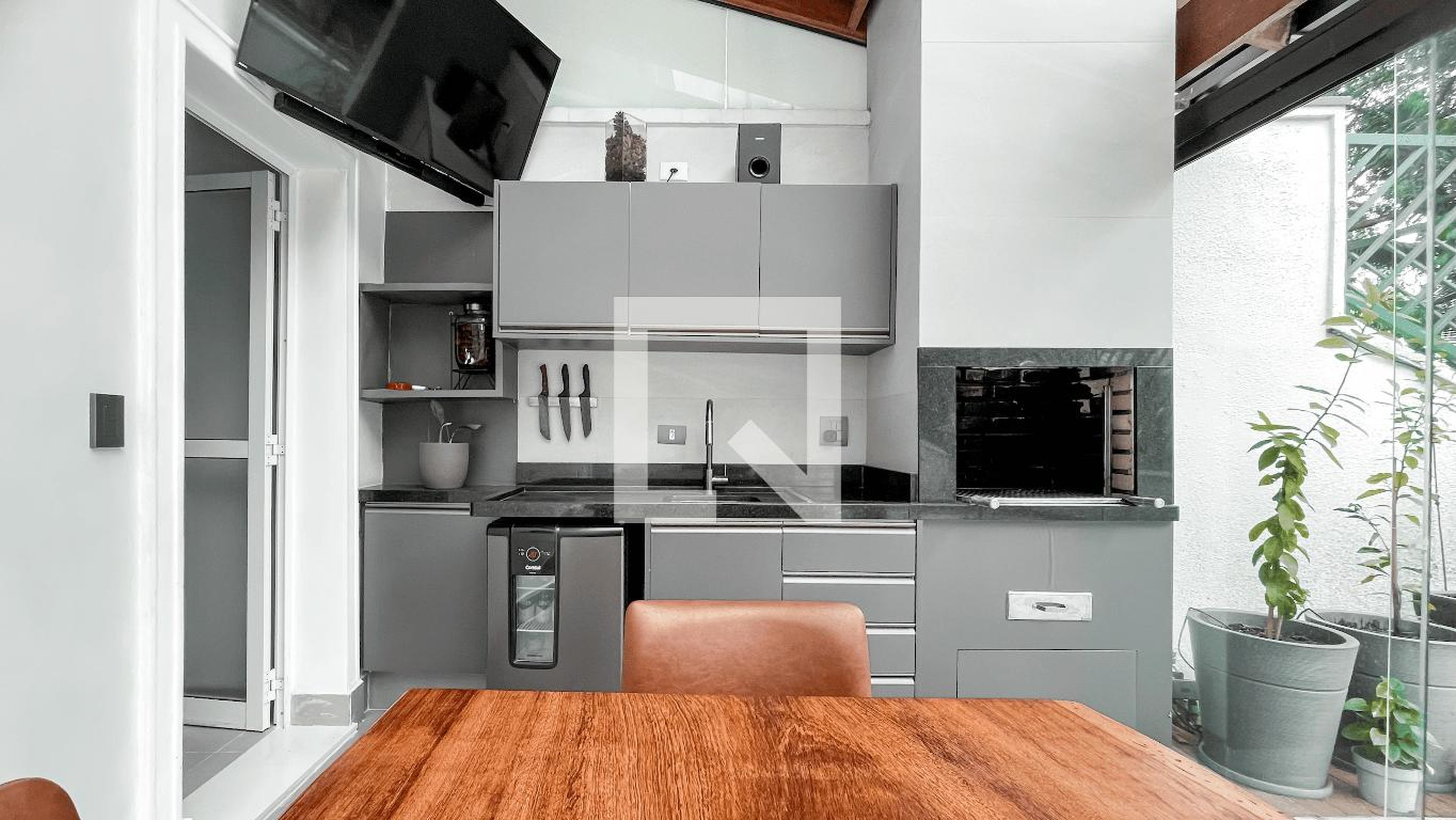 Churrasqueira - Residencial Villeneuve