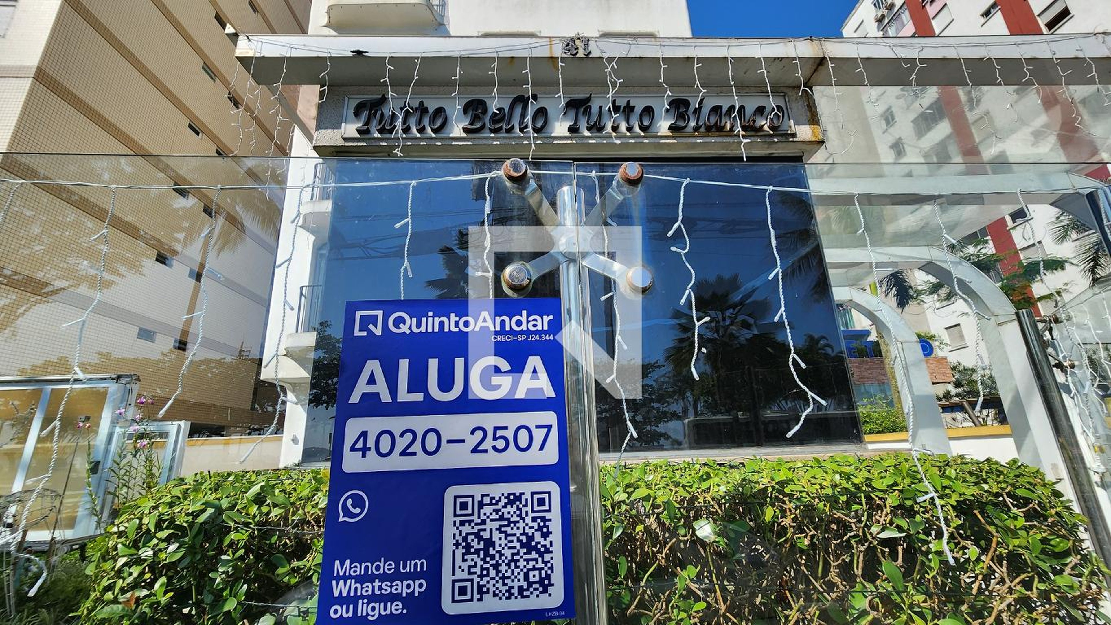 Fachada Condomínio tutto belo tutto bianco