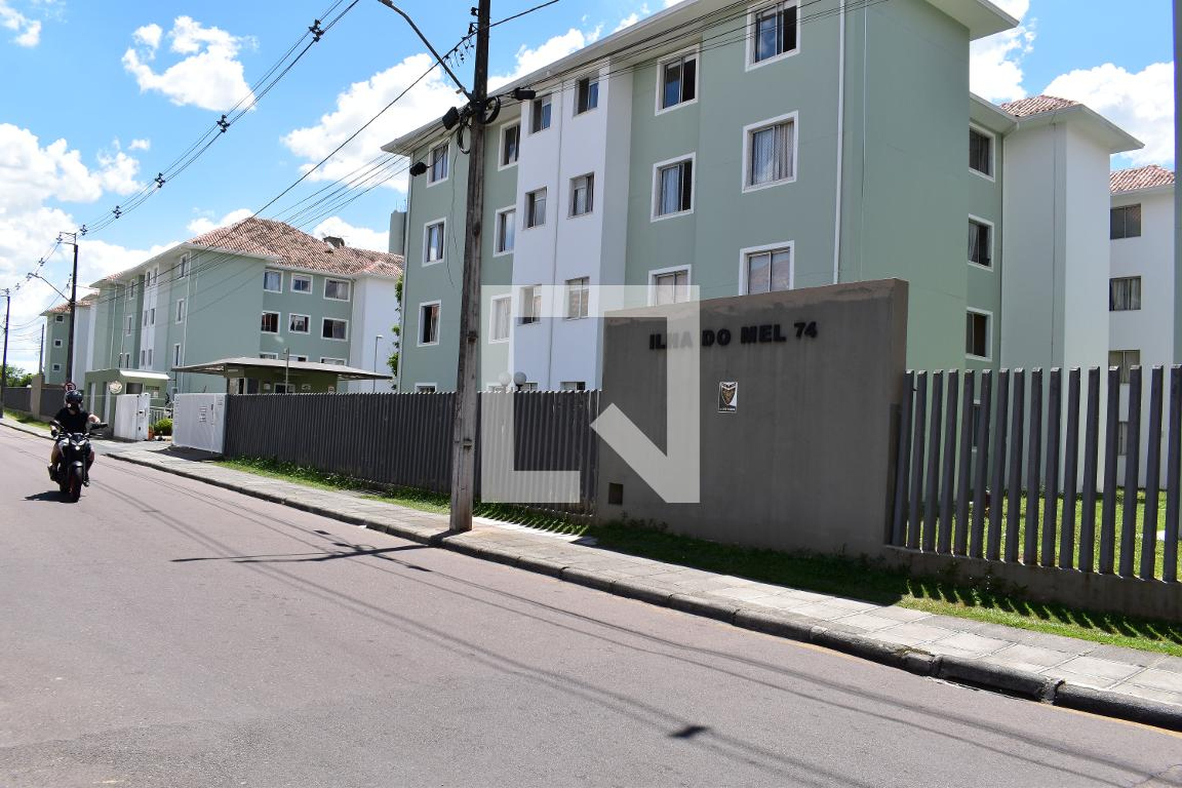 Fachada do condomínio Condomínio Ilha do Mel