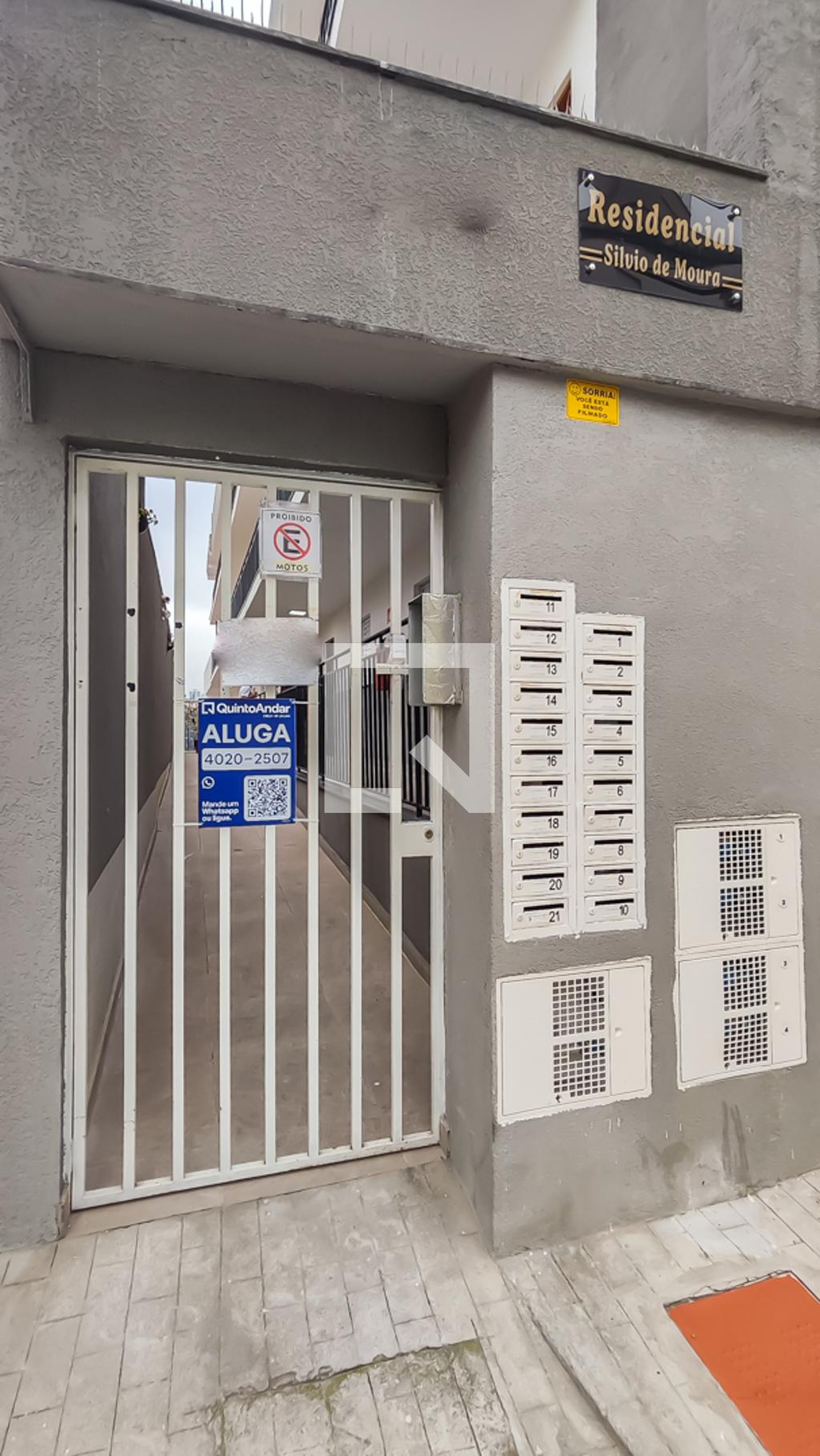 Fachada do Prédio Residencial Silvio de Moura