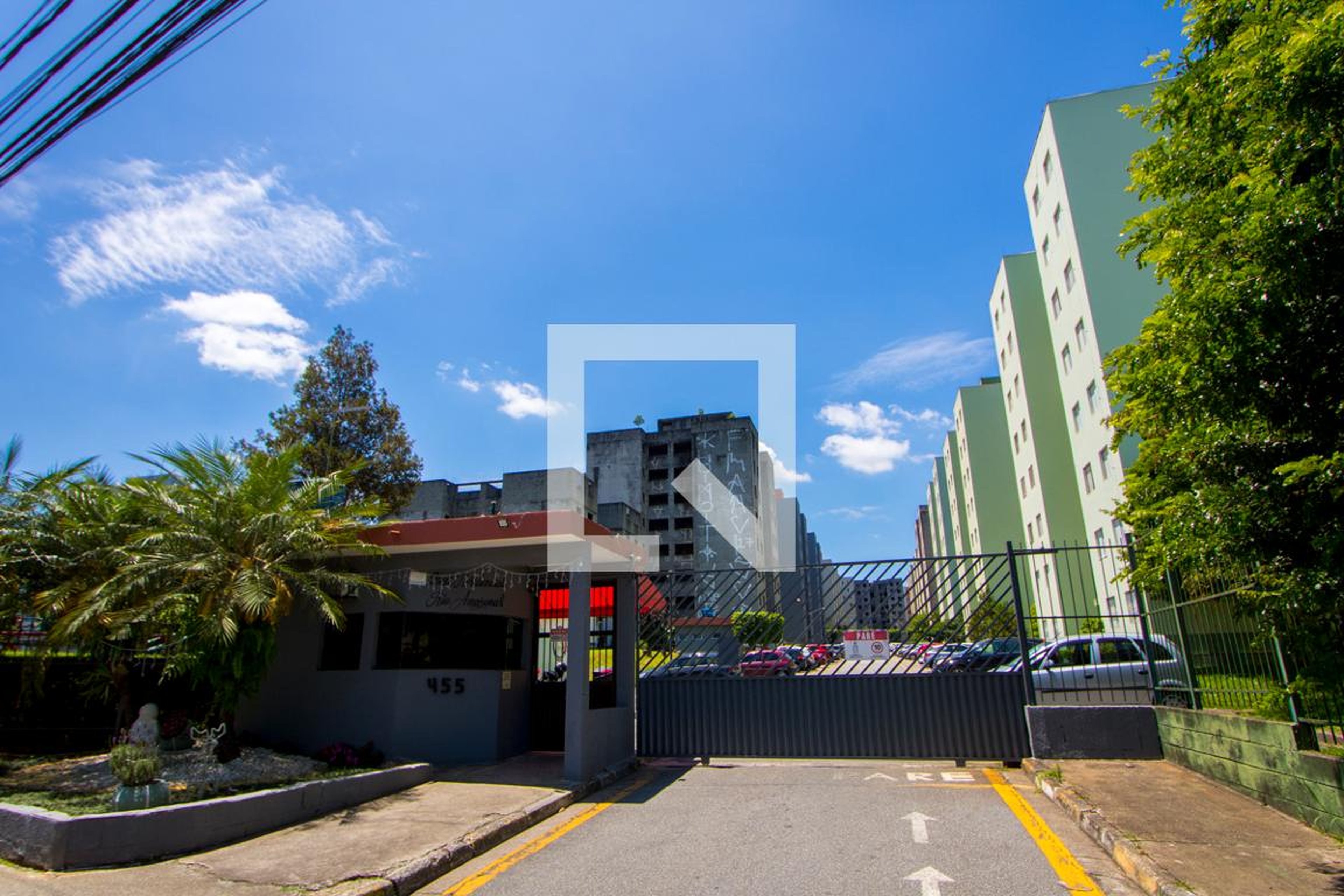 Fachada do condomínio Residencial Rio Amazonas