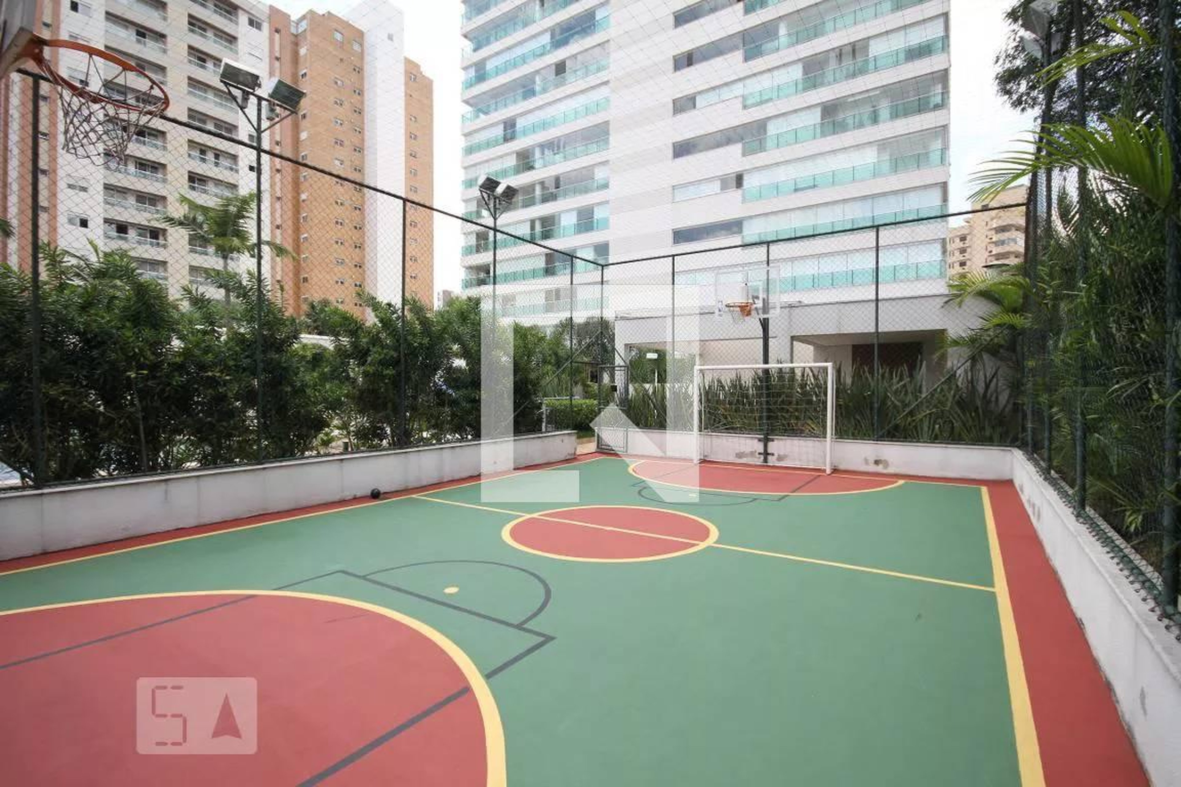 Quadra poliesportiva - Storia Ibirapuera