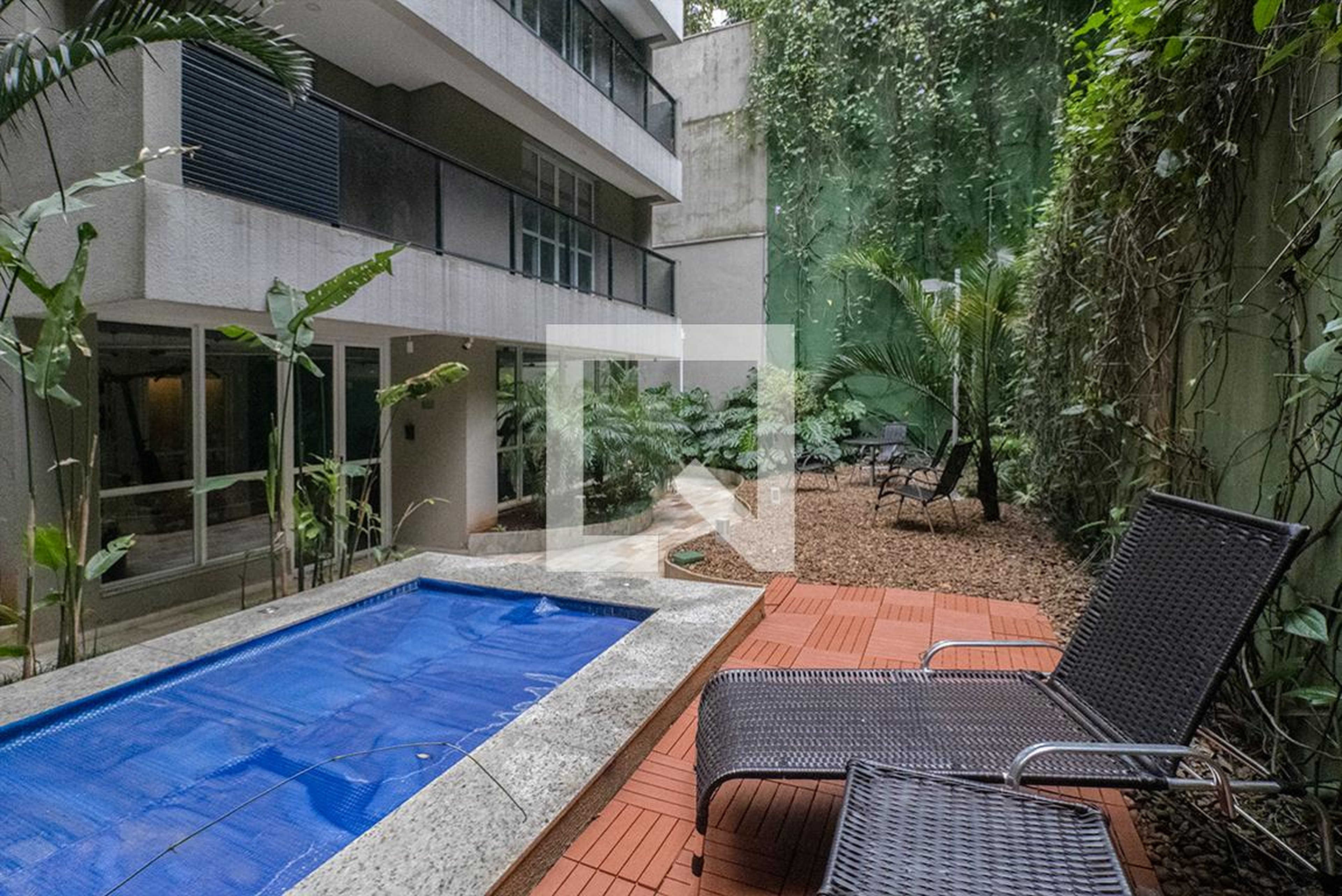 área da piscina - Aclimação