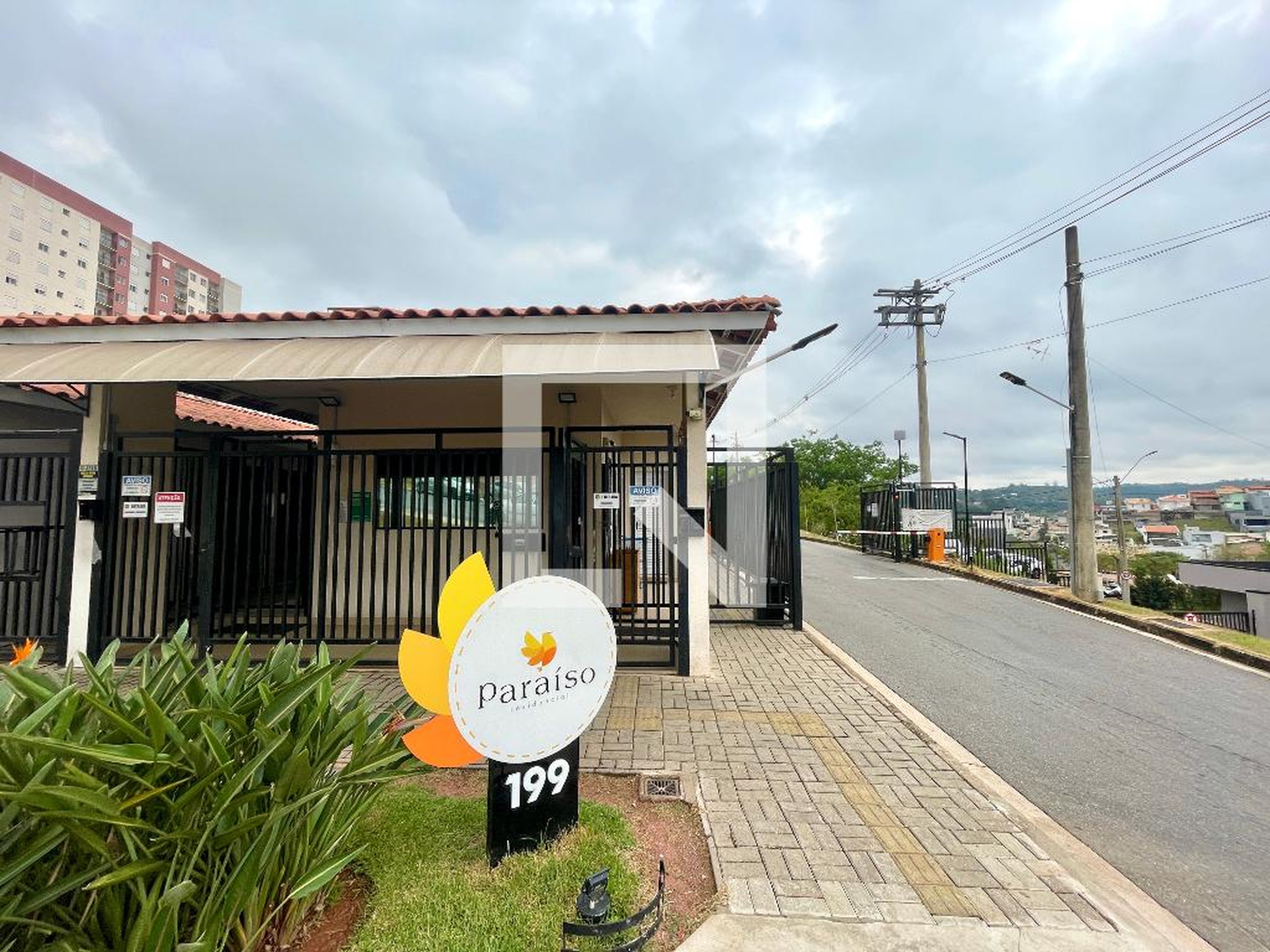 Fachada do Condomínio Residencial Paraíso