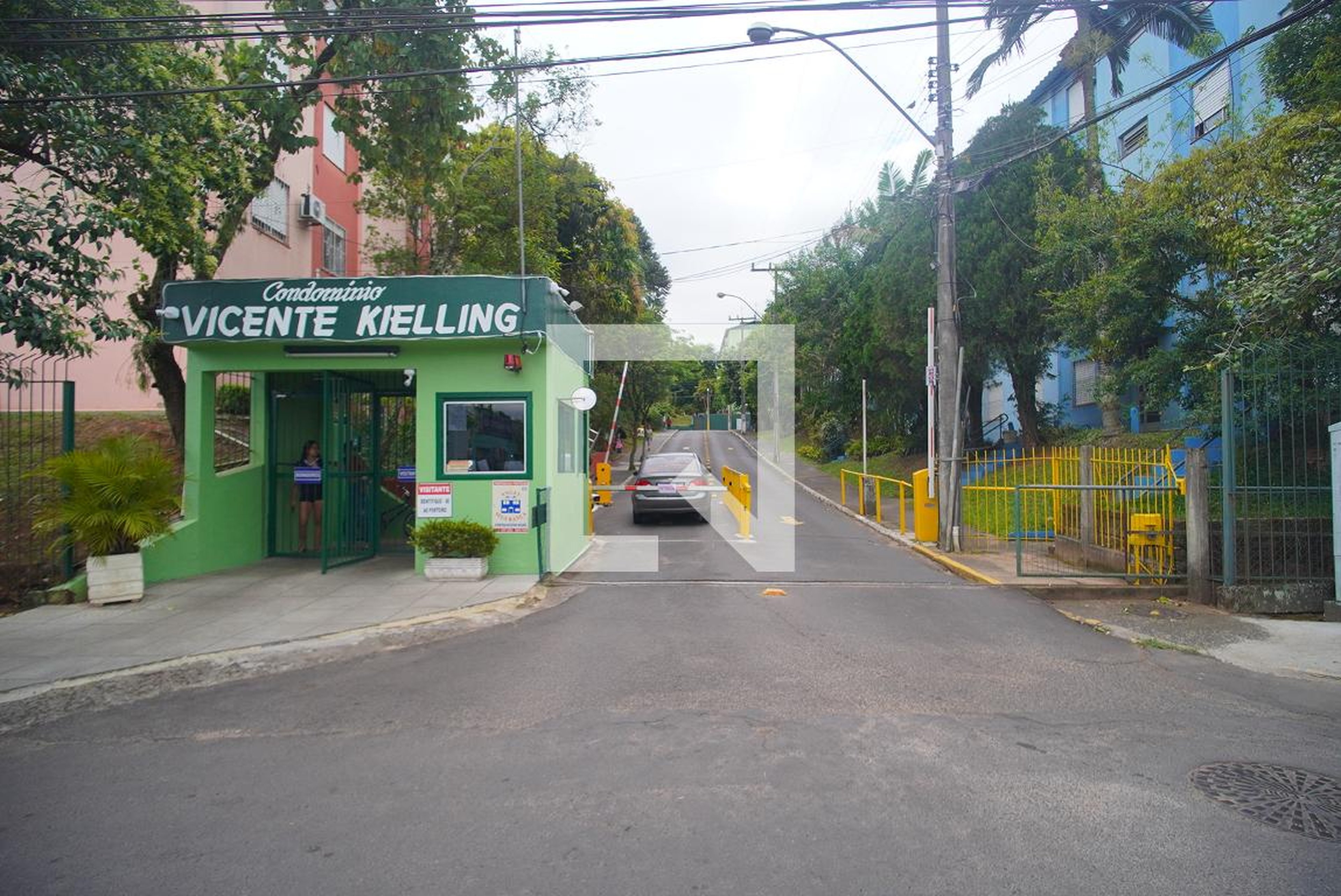 Fachada Condomínio em Rua Beno Hugo Hack, 175