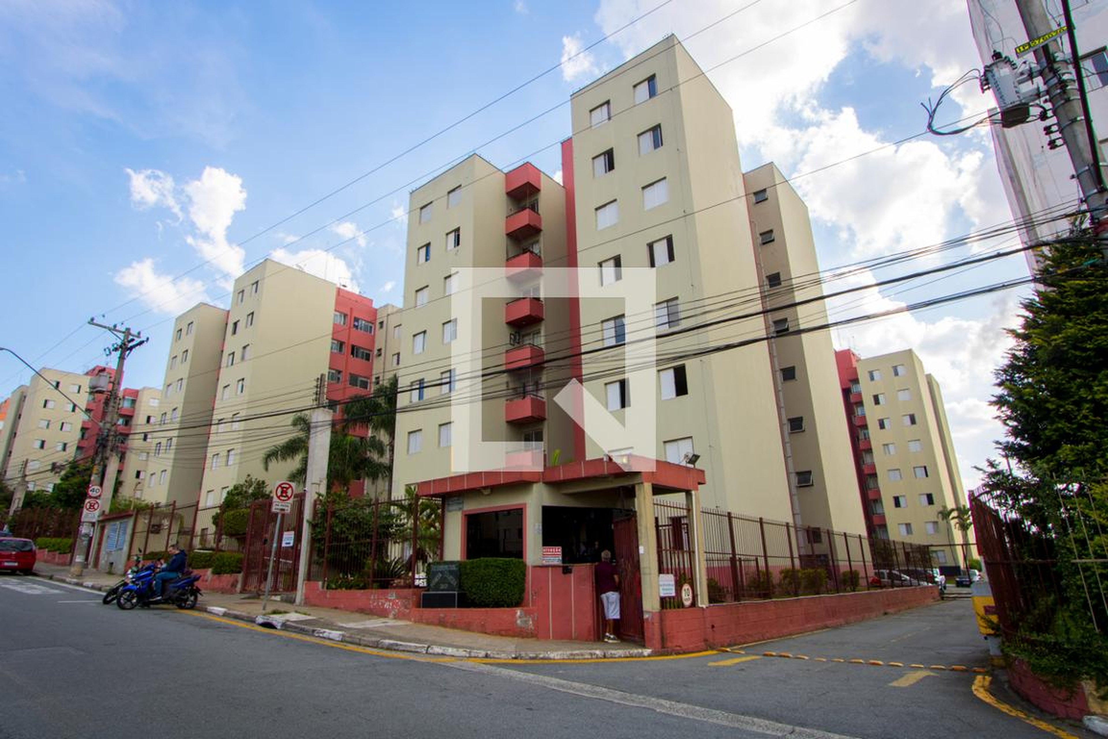 Fachada do condomínio Condomínio Barão de Mauá