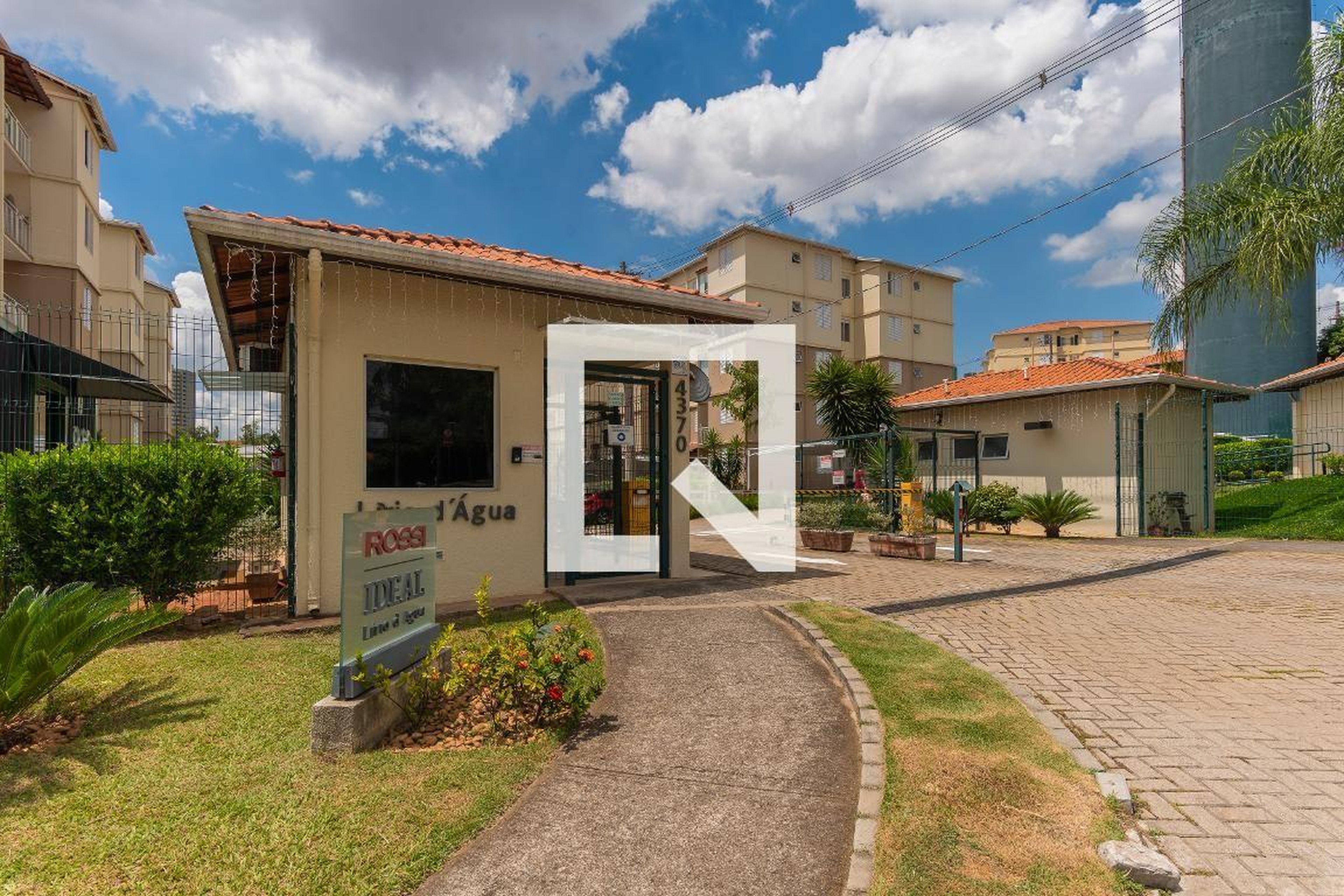 Fachada do Condomínio Condomínio Lirio D'agua