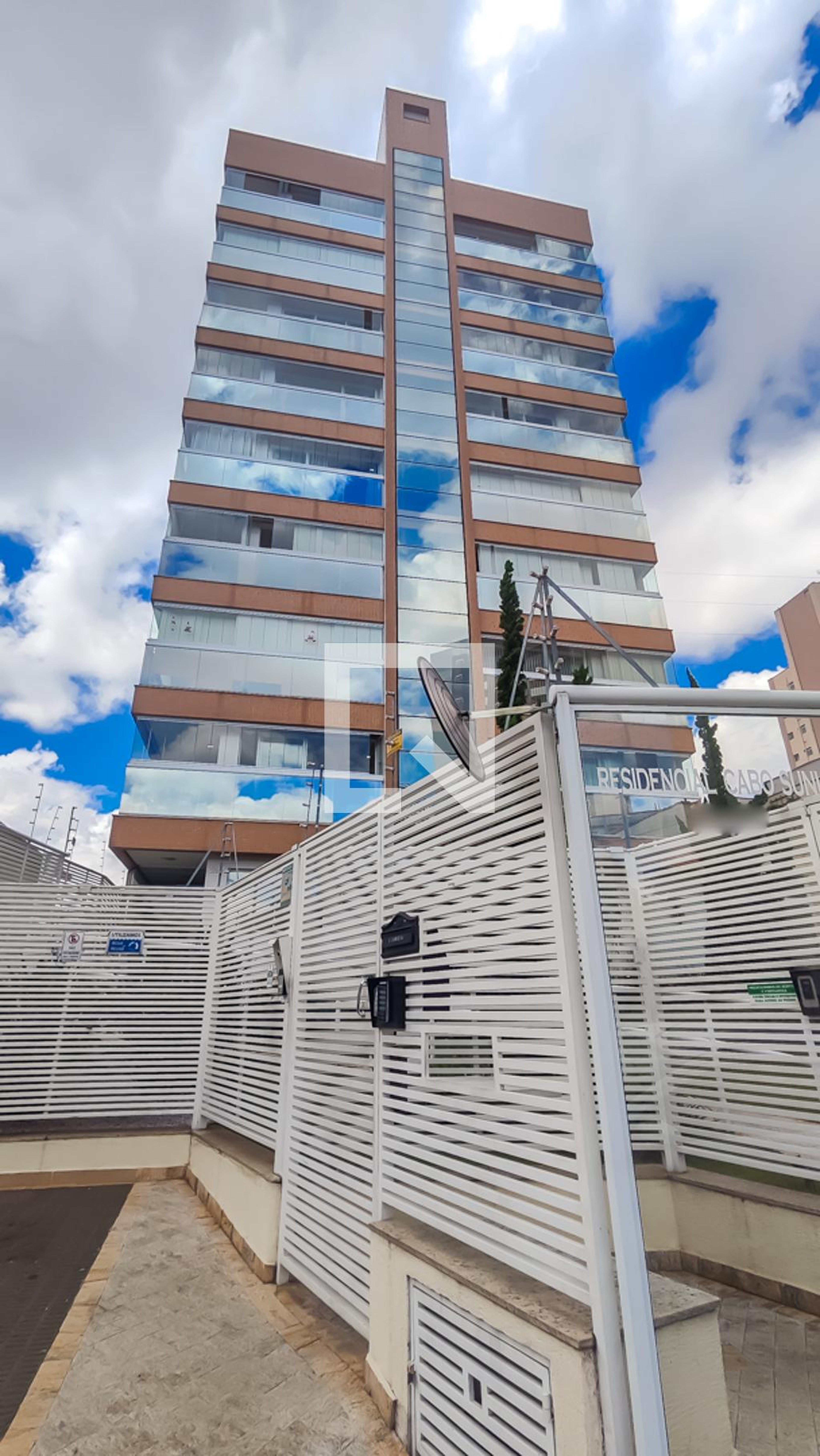 Fachada do Prédio Residencial Cabo Sunion