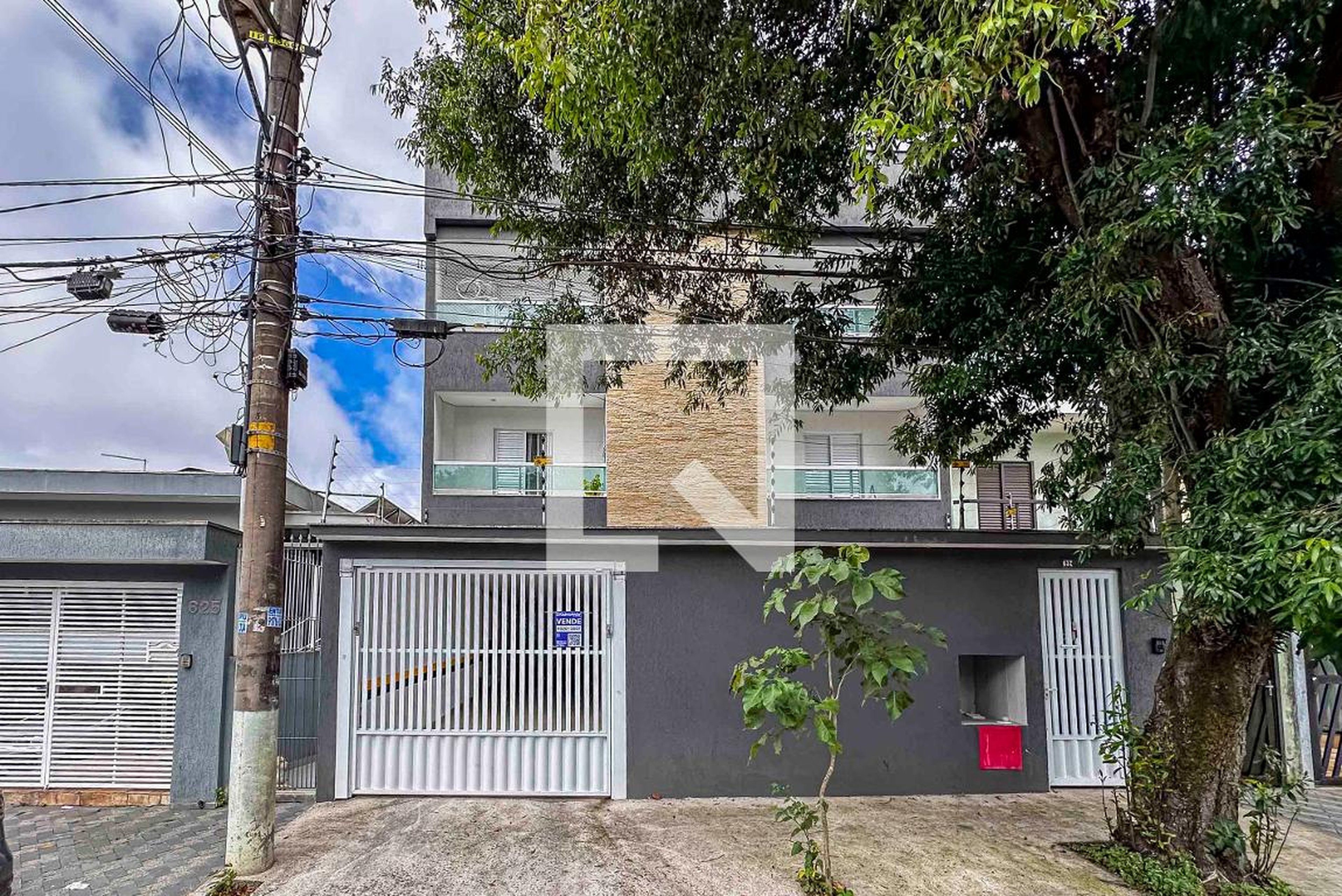 Fachada Condomínio em Rua Cisplatina, 637