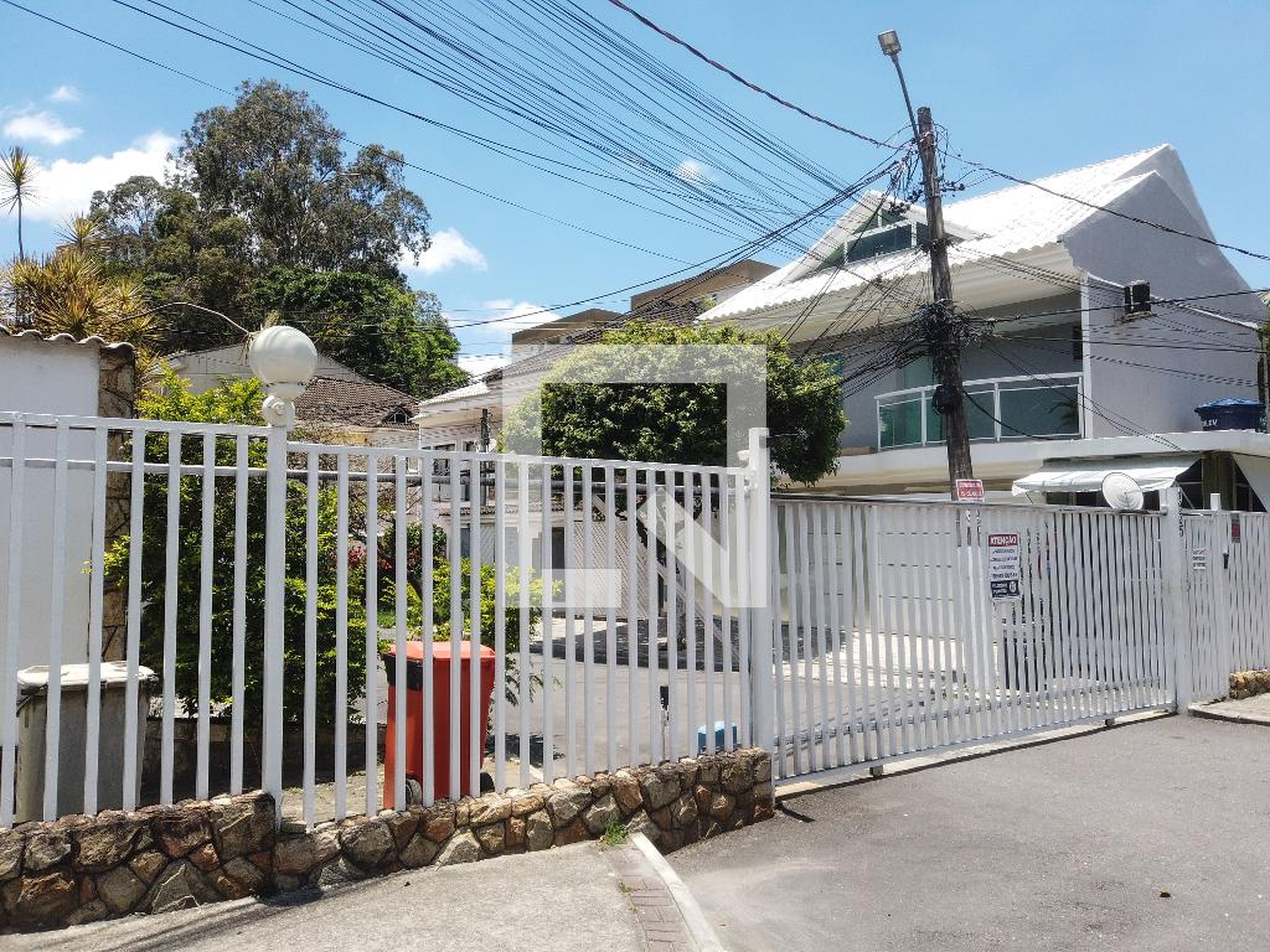 Fachada do Condomínio Condomínio Residence Rodrigues Caldas