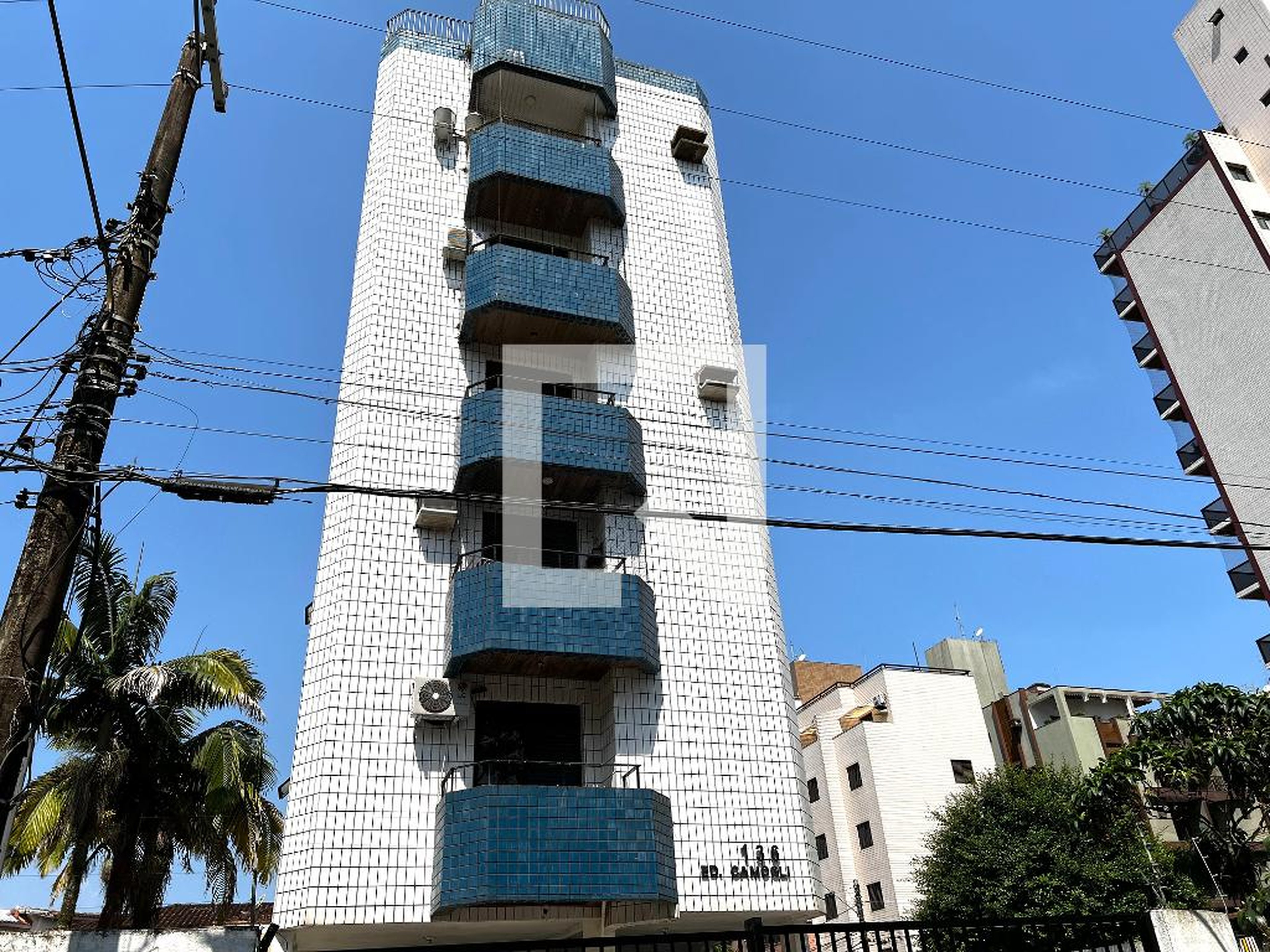 Fachada do Prédio Condomínio em Rua Daniel de Moraes, 136