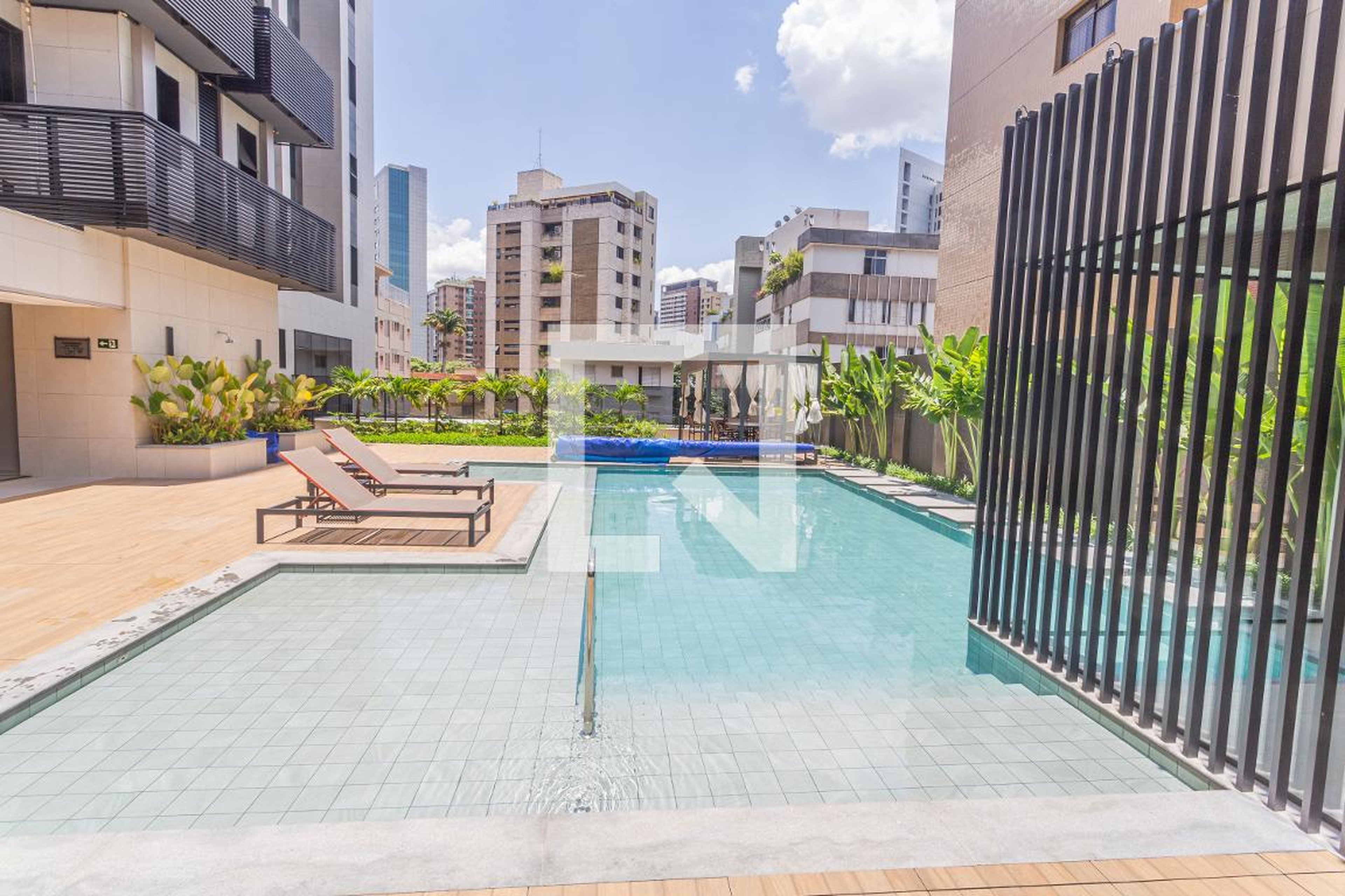 Área da Piscina - Ed Lumens