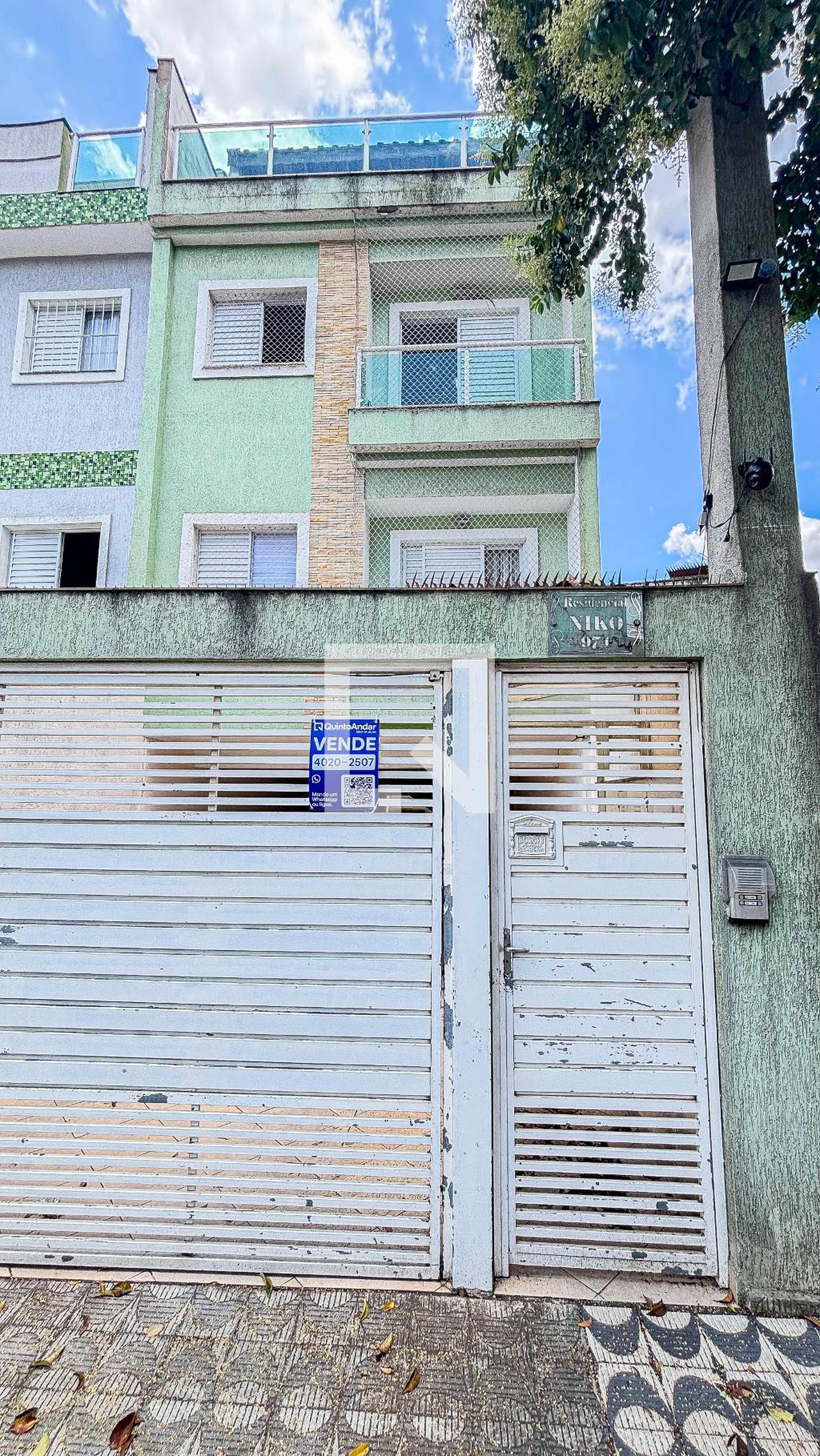 Fachada Condomínio em Rua Apalaches, 974