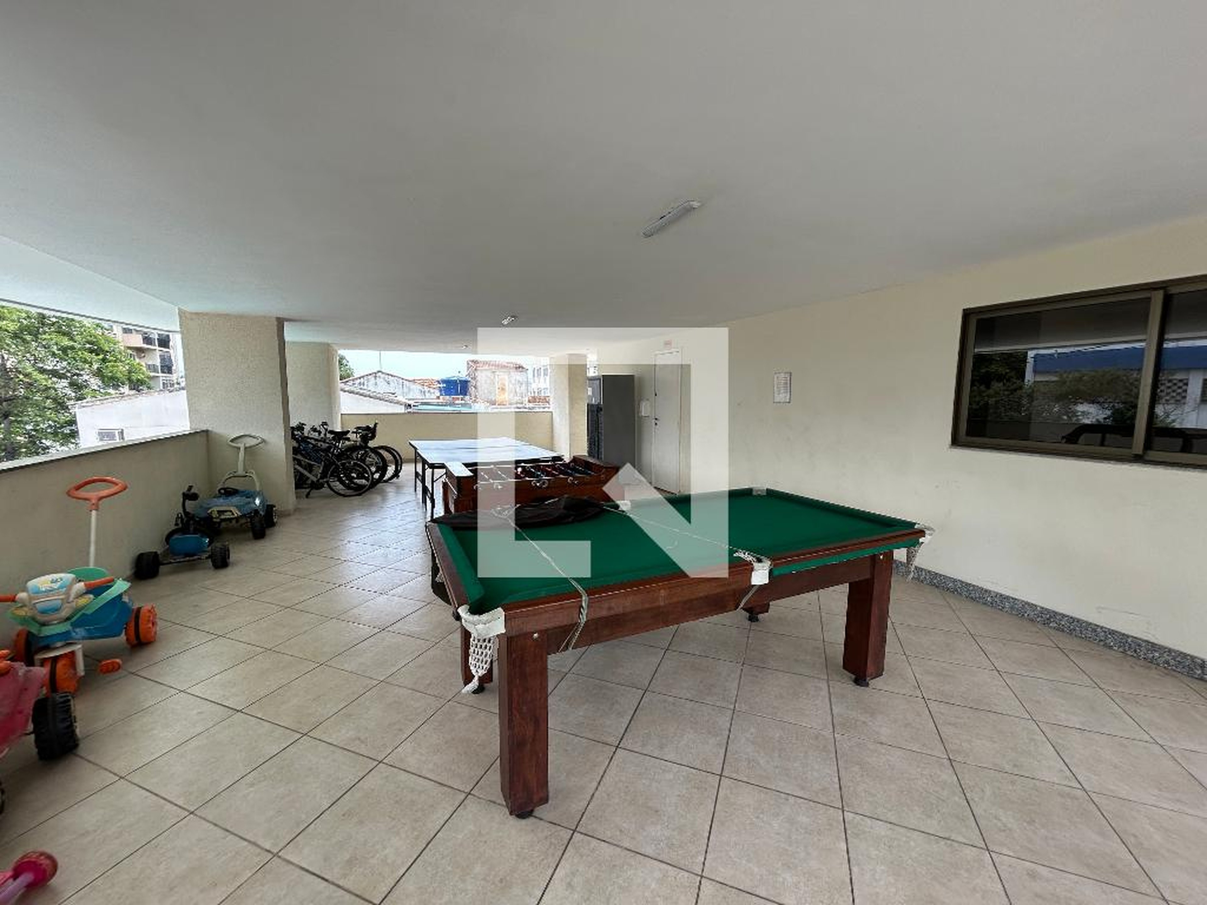 Salão de jogos - Edifício Solar do Meier