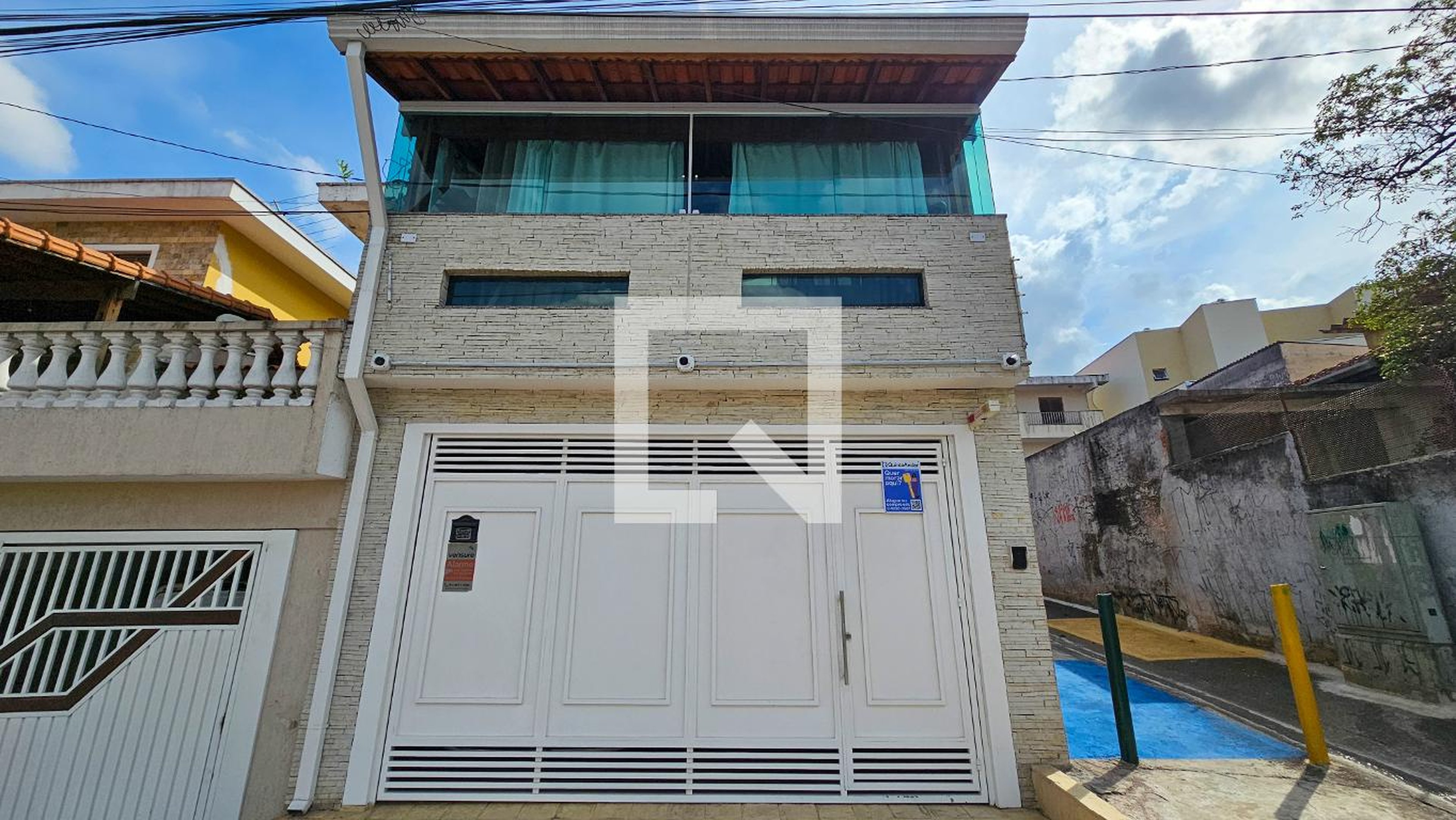 Fachada Condomínio em R. Justino Nigro, 320