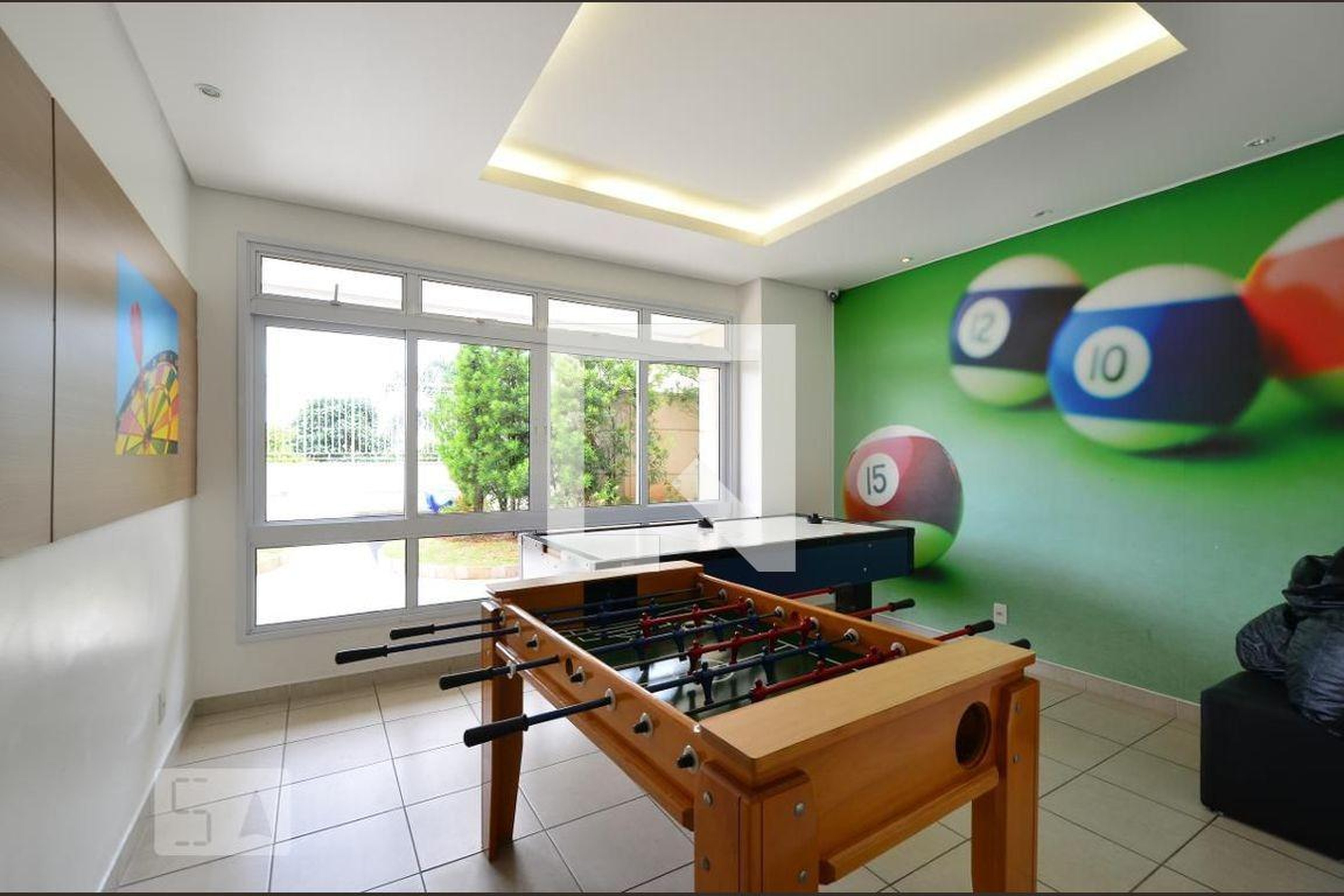 Salão de jogos - Estilo Saúde