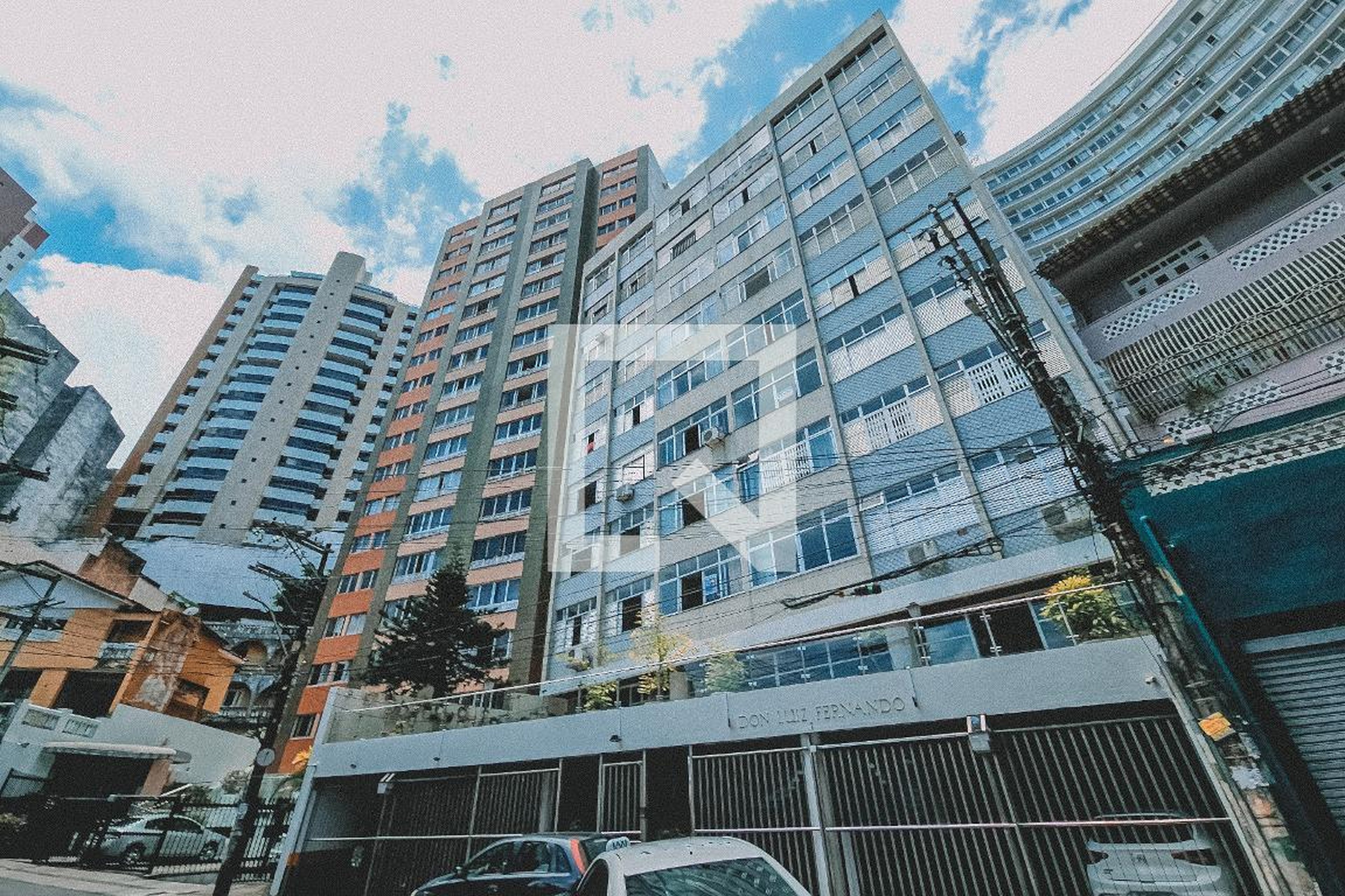 Fachada Condomínio em Rua Belém do Pará, 2