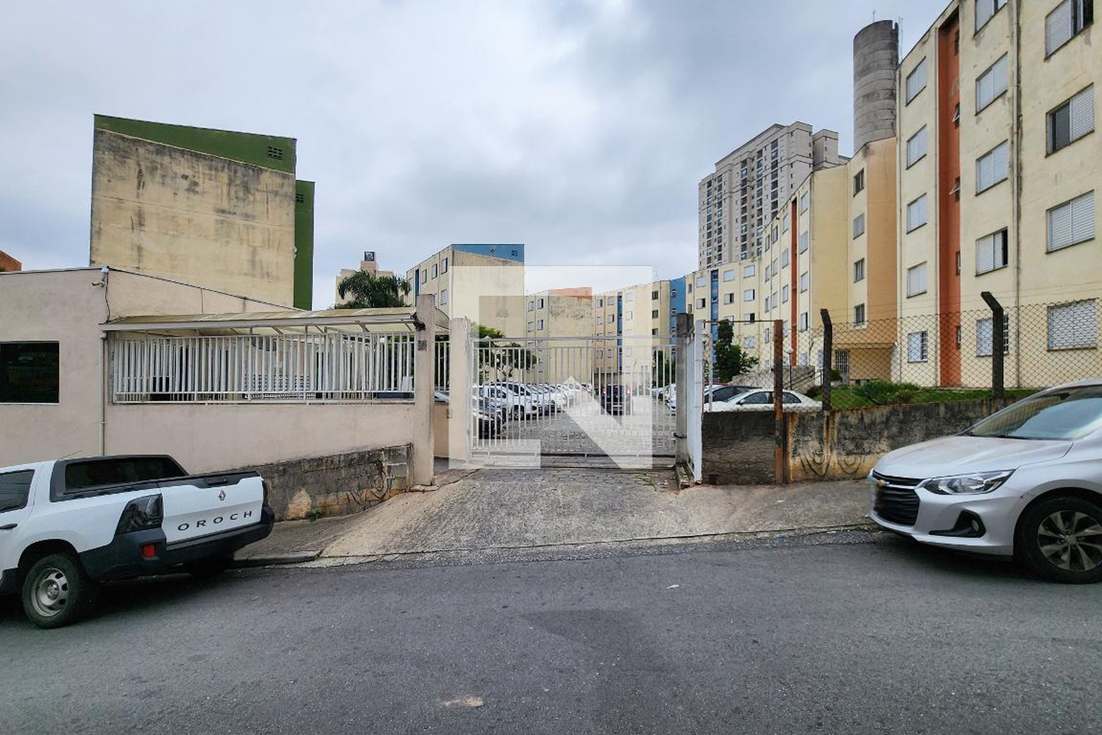 Fachada do Condomínio Residencial 1 de Maio