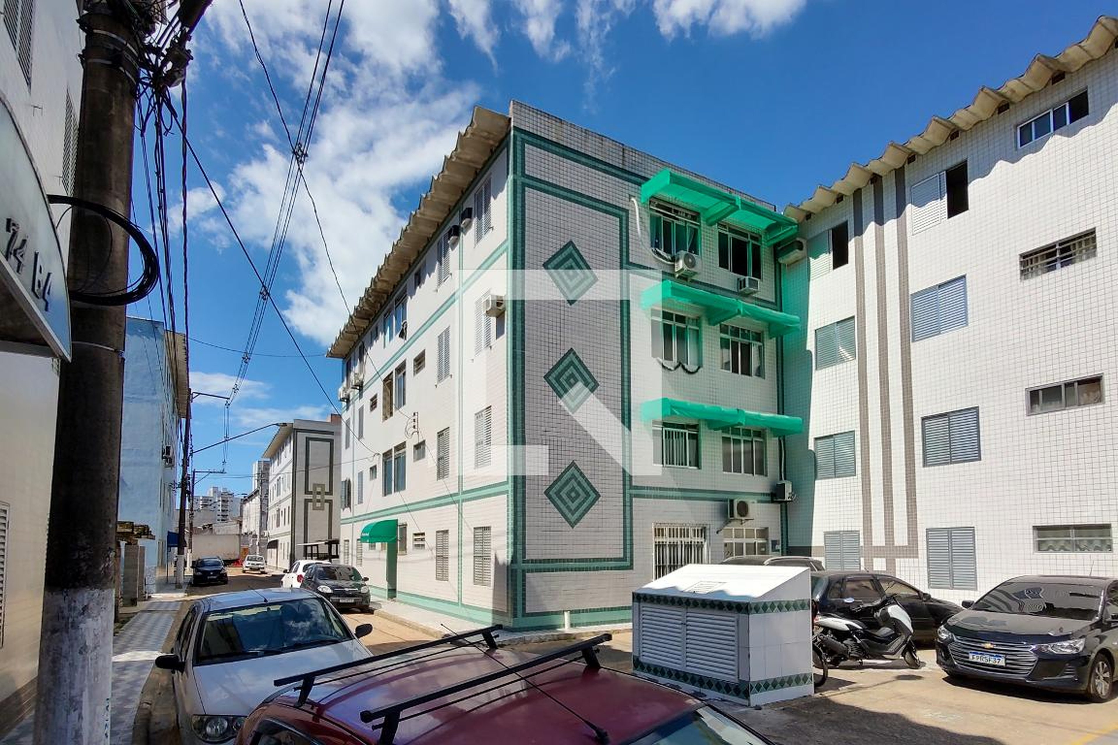 Fachada do Prédio Condomínio em Rua Jacintho Lúcio de Oliveira, 55