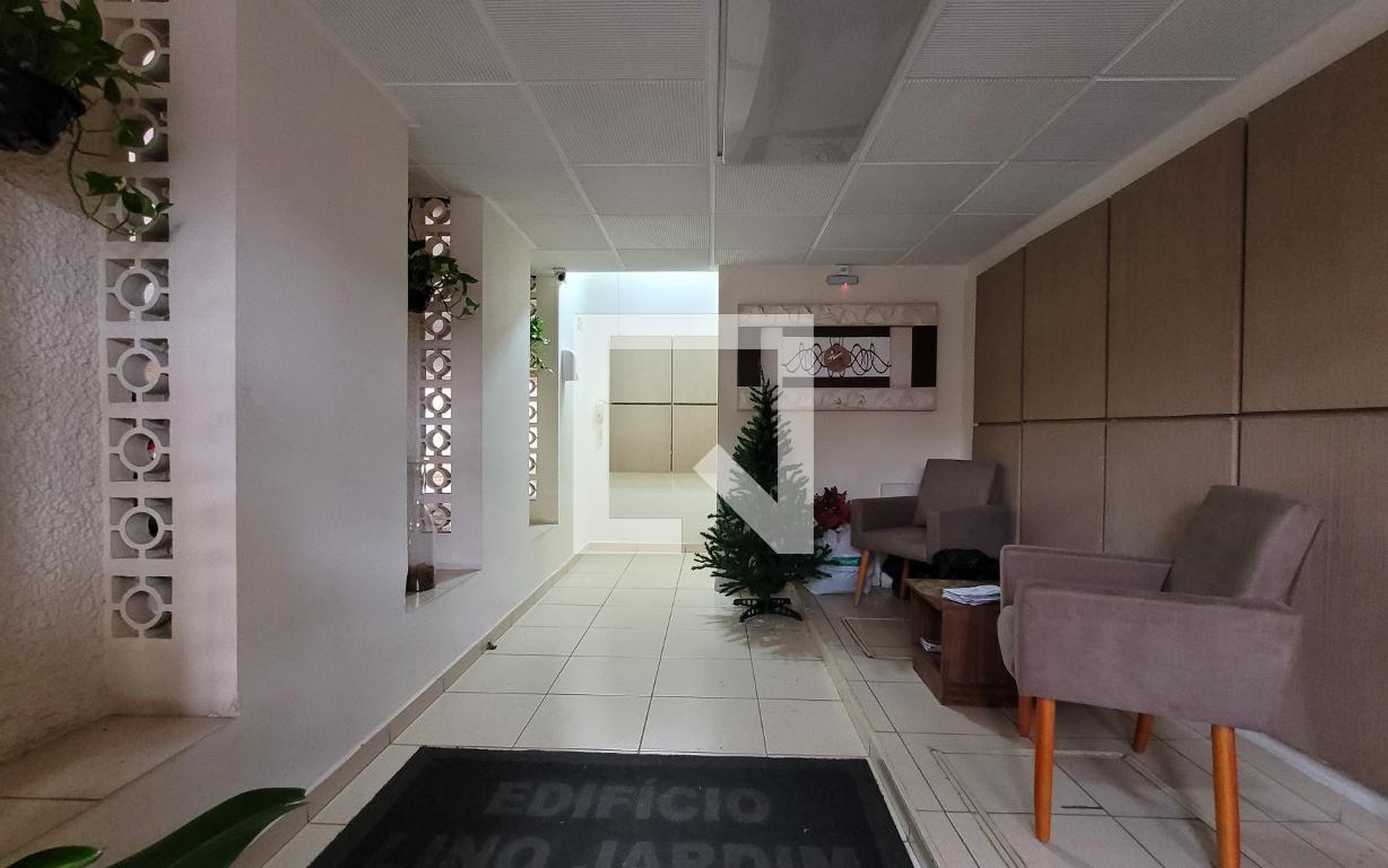 Hall de entrada - Edifício Lino Jardim