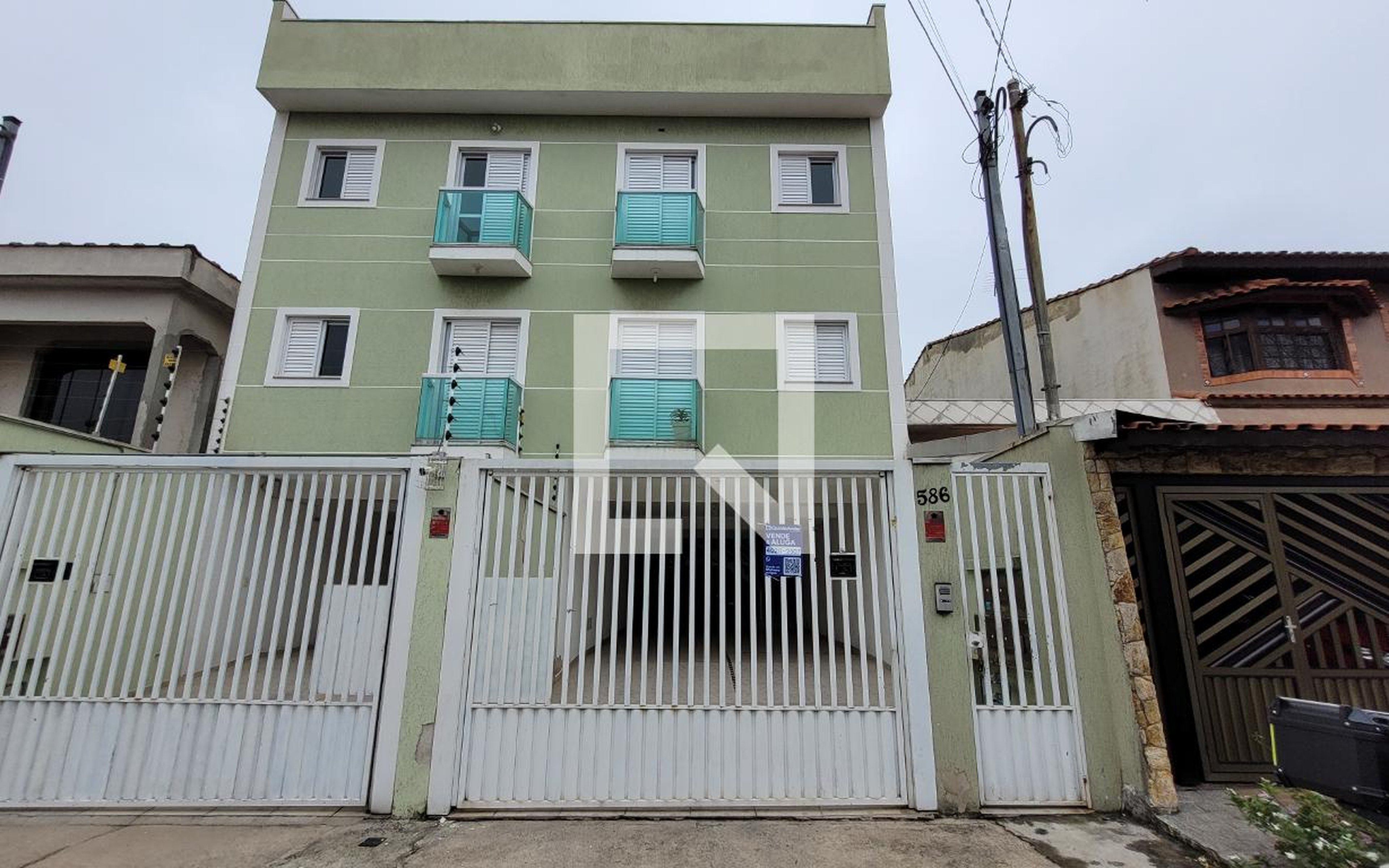 Fachada Condomínio em Rua Benedito Montenegro, 586