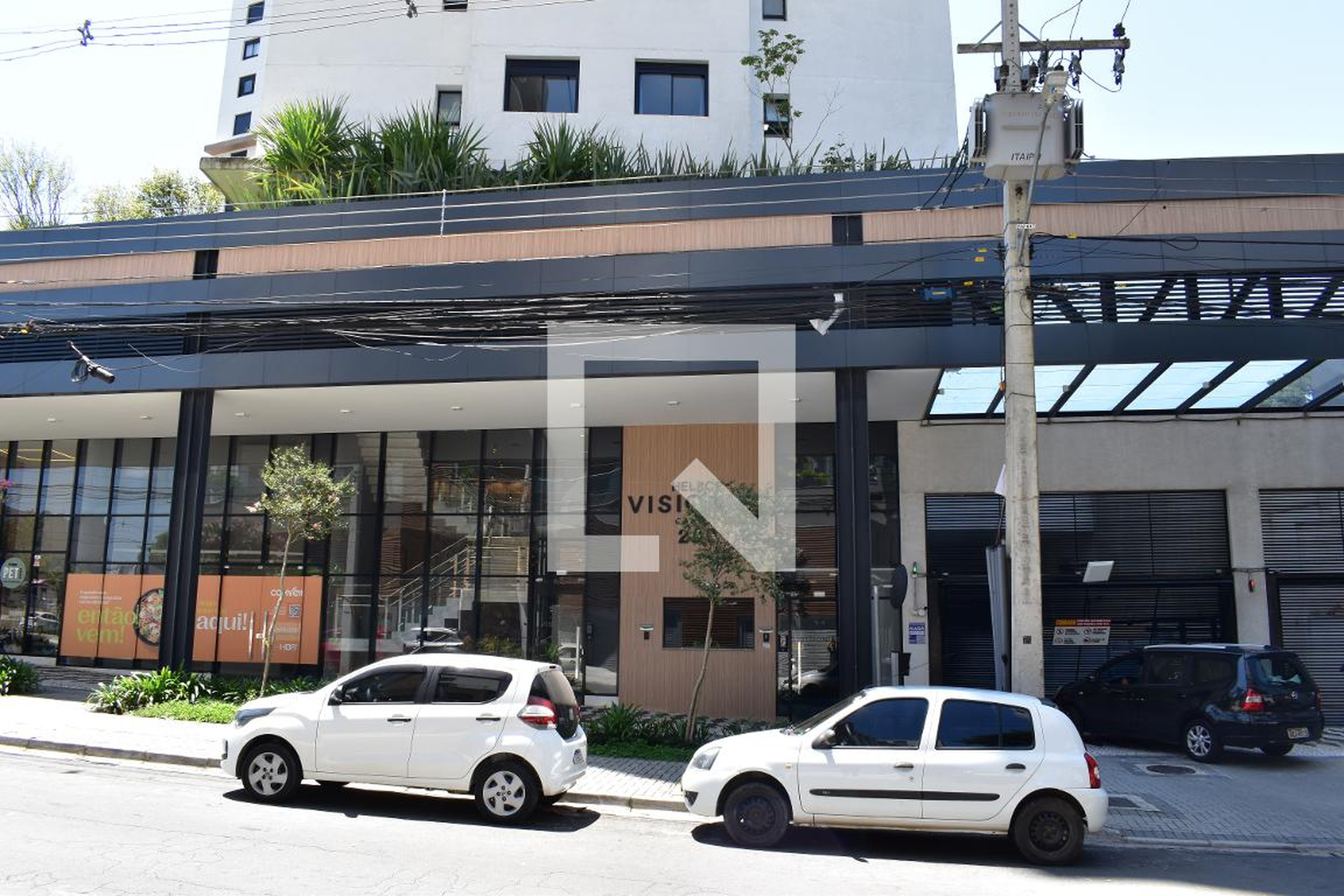 Fachada do condomínio Condomínio Helbor Visionist Cabral